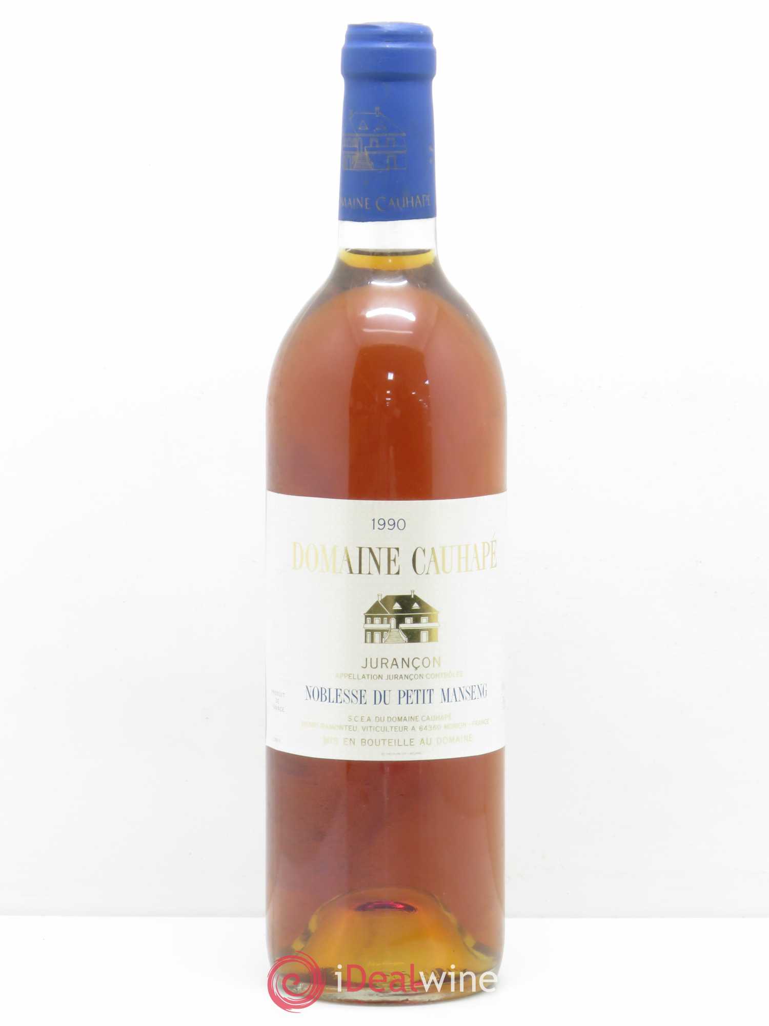 Jurançon Noblesse du petit manseng Cauhapé 1990 - Lot de 1 bouteille - 0