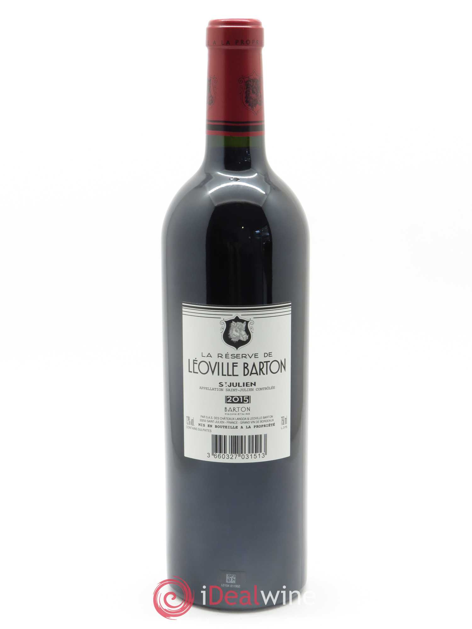 La Réserve de Léoville Barton 2015 - Lot de 1 bouteille - 1