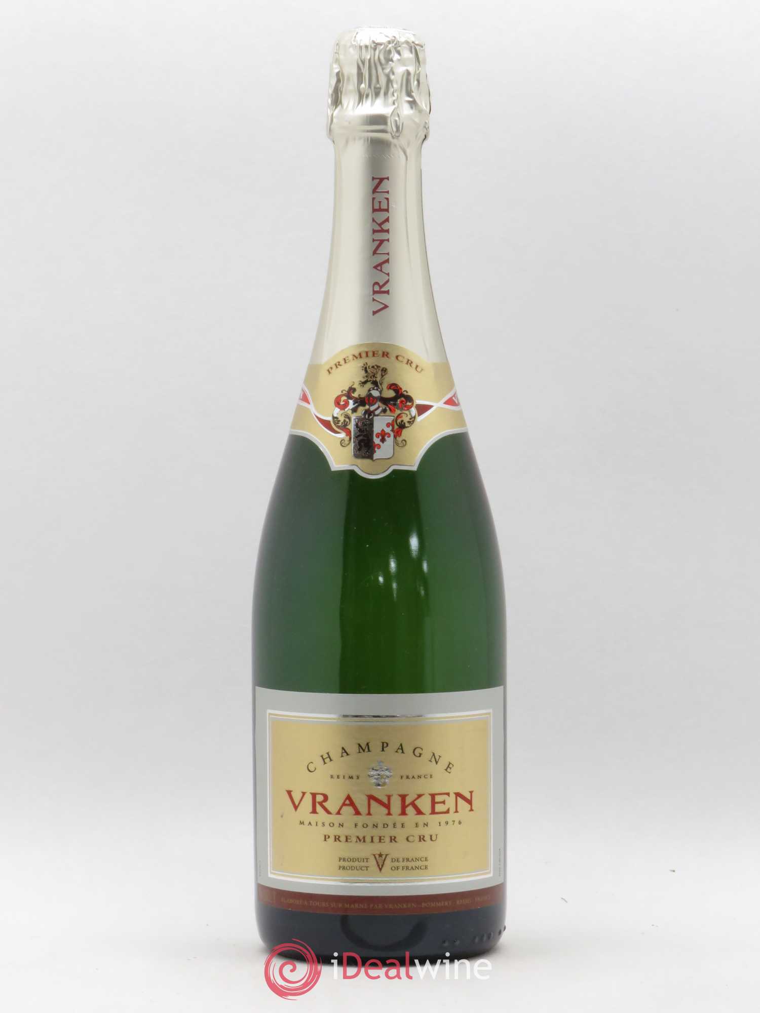 Champagne Vranken 1er cru - Lot de 1 bouteille - 0