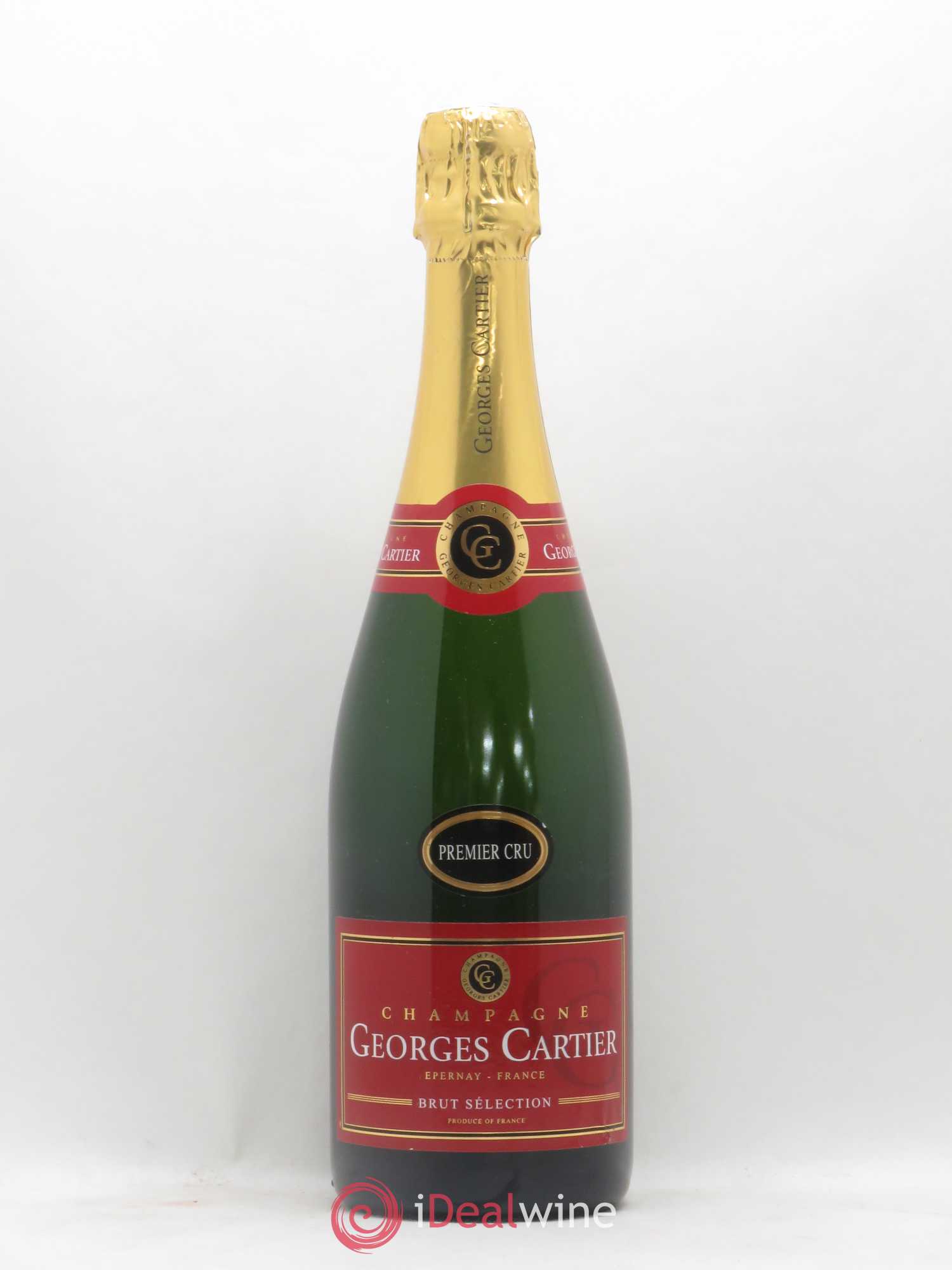 Champagne Georges Cartier Brut Sélection 1er Cru - Lot de 1 bouteille - 0