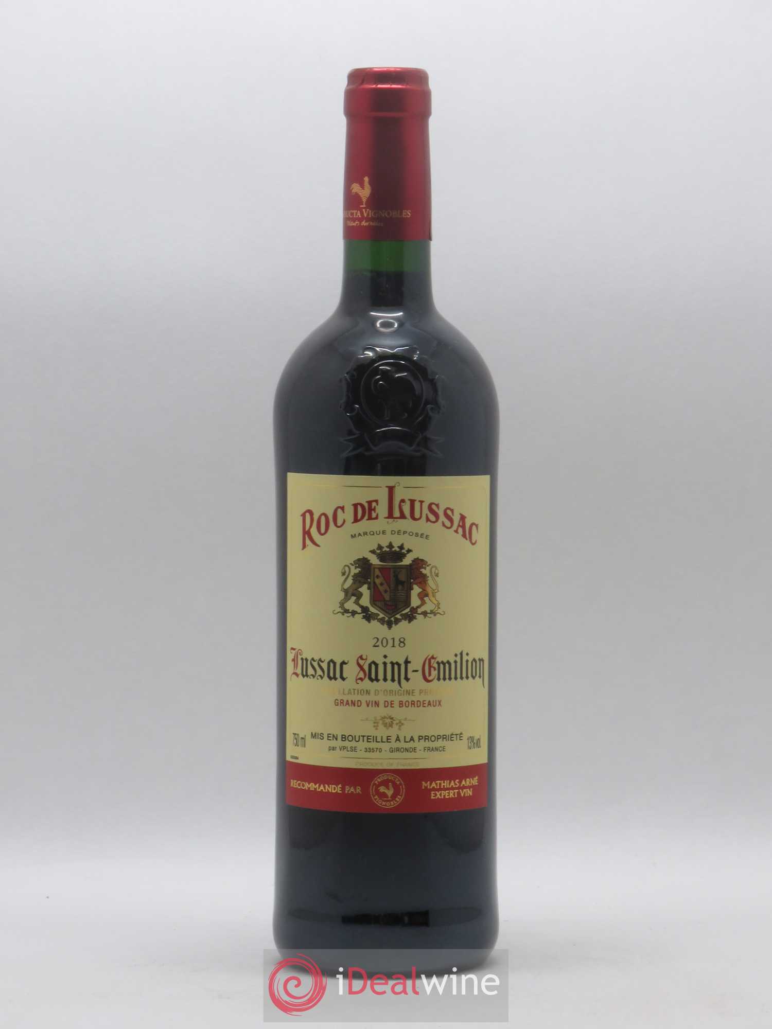 Lussac Saint-Emilion Roc de Lussac (sans prix de réserve) 2018 - Lot de 1 bouteille - 0