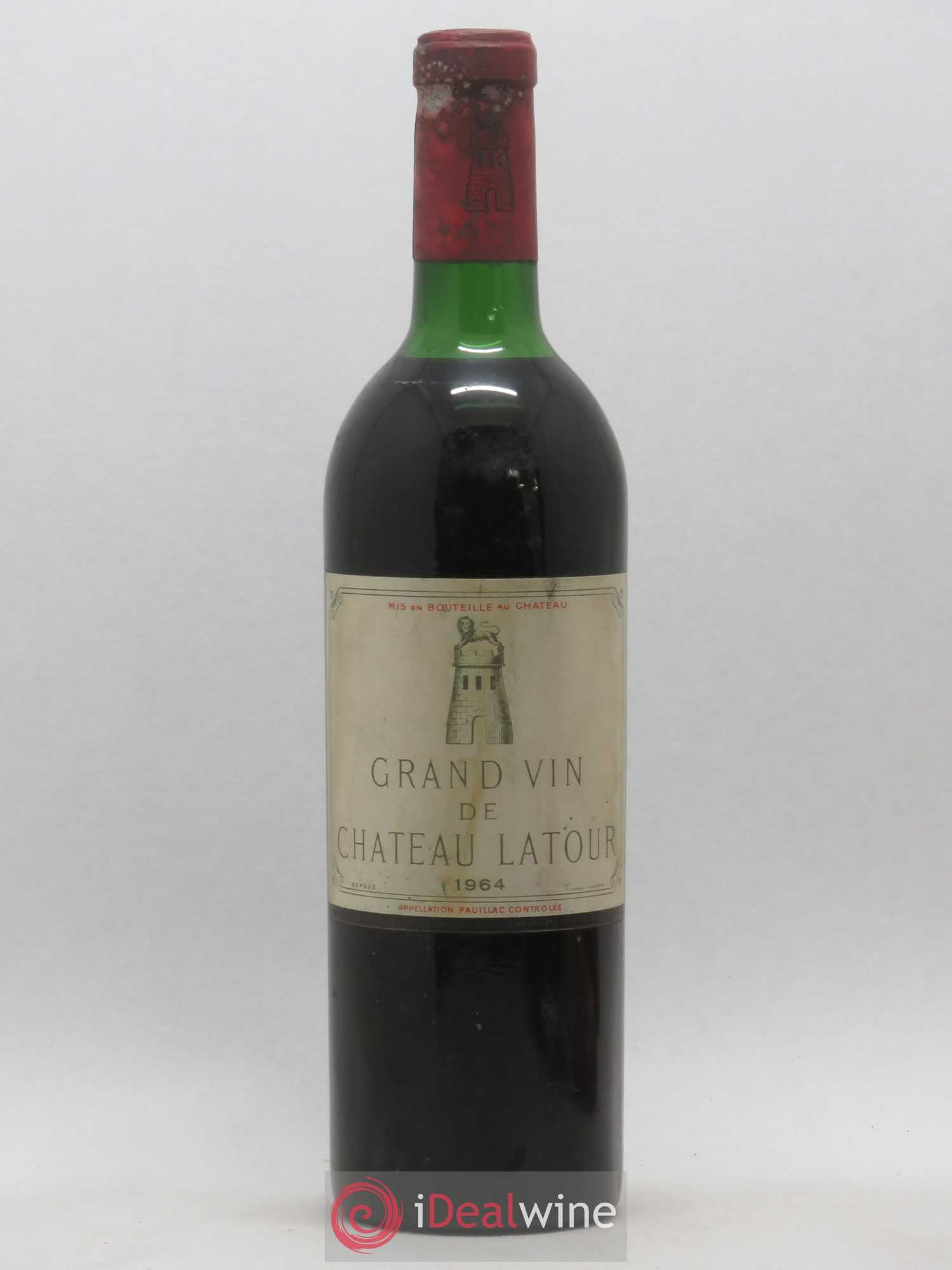 Château Latour 1er Grand Cru Classé 1964 - Lot of 1 bottle - 0