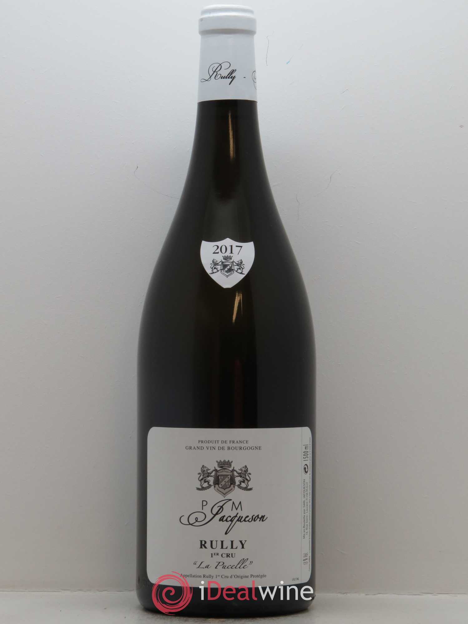 Rully 1er Cru La Pucelle Paul & Marie Jacqueson 2017 - Lot de 1 magnum - 0