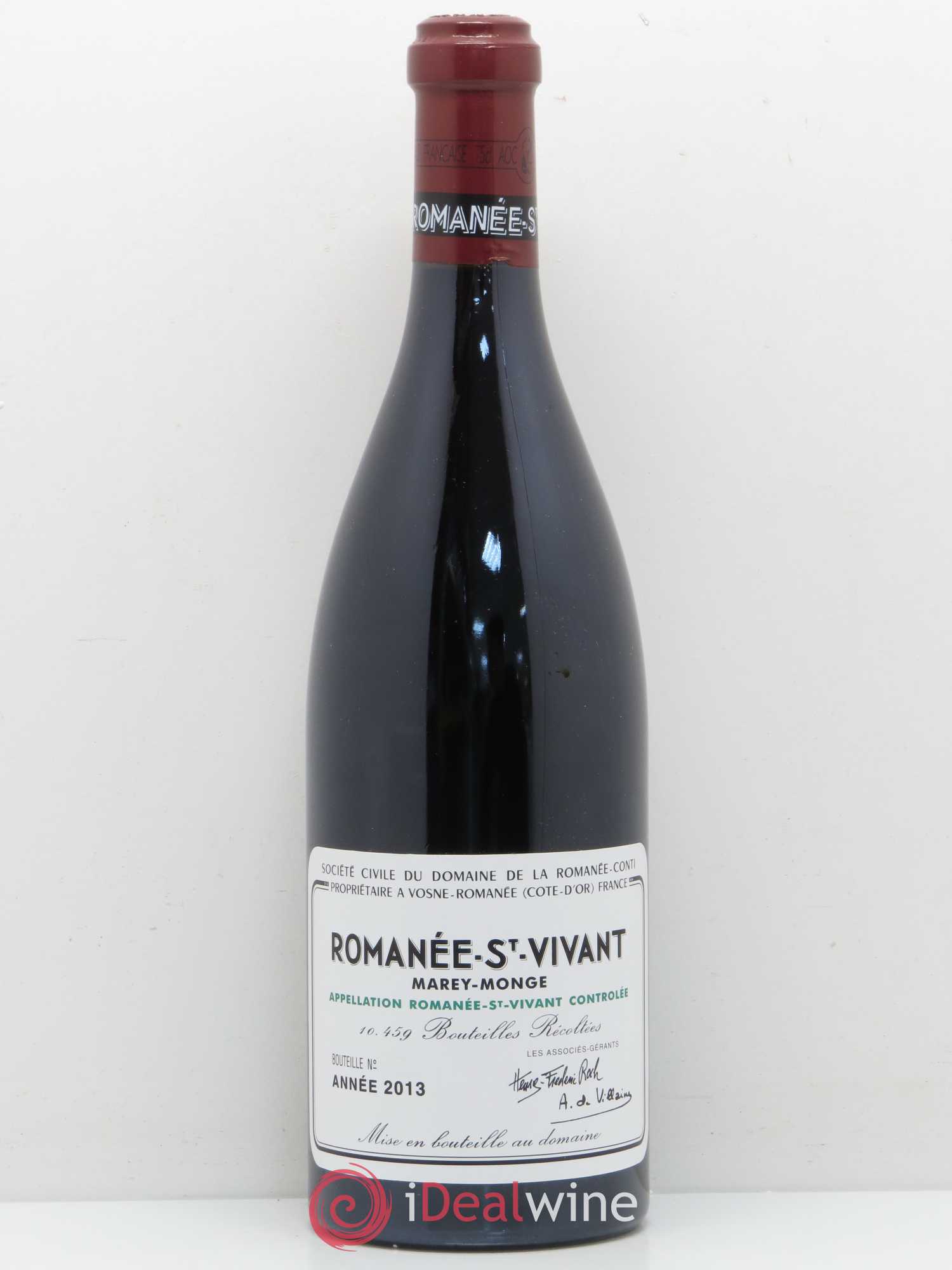 Romanée-Saint-Vivant Grand Cru Domaine de la Romanée-Conti 2013 - Lot de 1 bouteille - 0