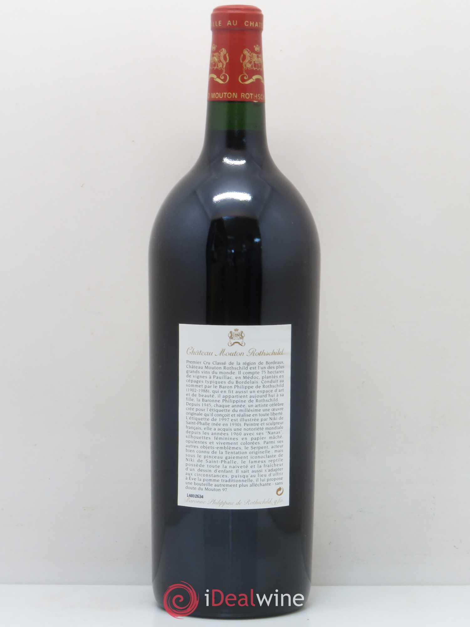 Château Mouton Rothschild 1er Grand Cru Classé 1997 - Lot of 1 magnum - 1