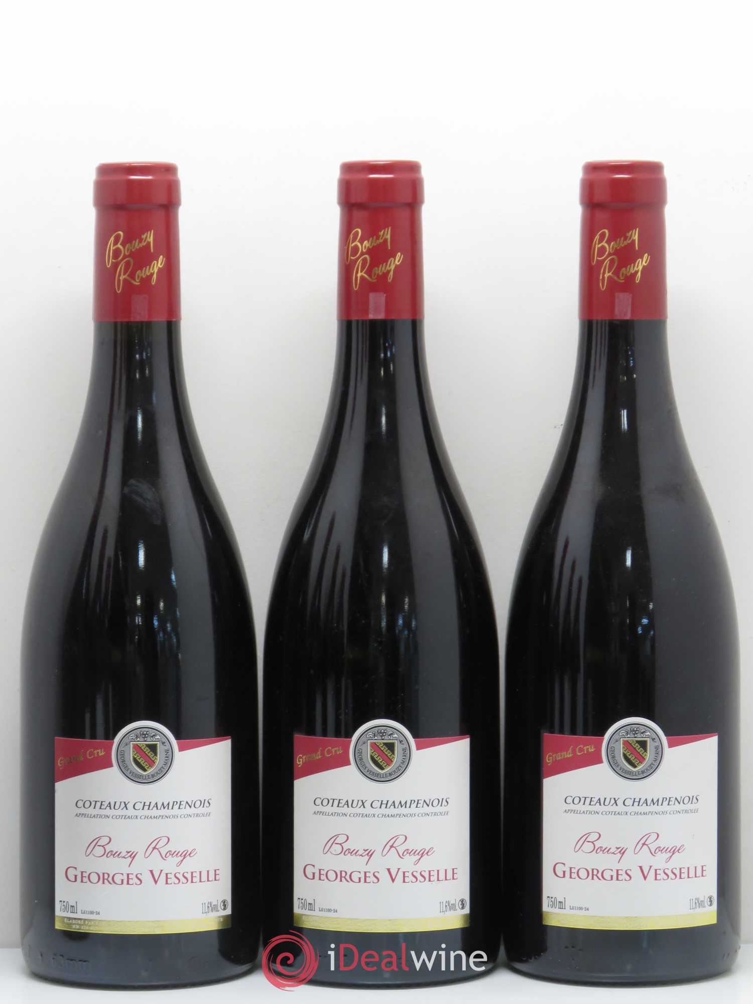 Coteaux Champenois Bouzy Domaine Georges Vesselle - Lot de 6 bouteilles - 1