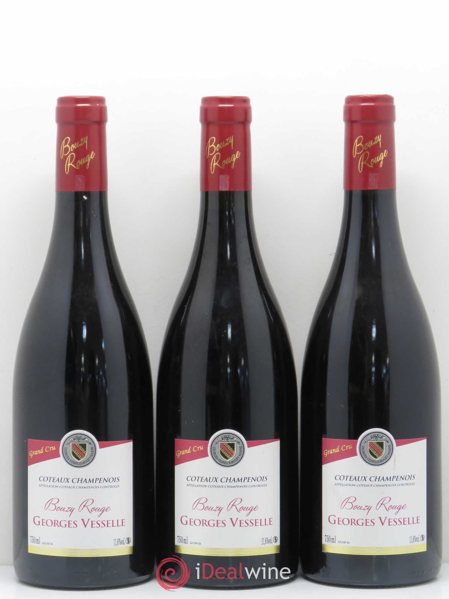 Coteaux Champenois Bouzy Domaine Georges Vesselle - Lot de 6 bouteilles - 2