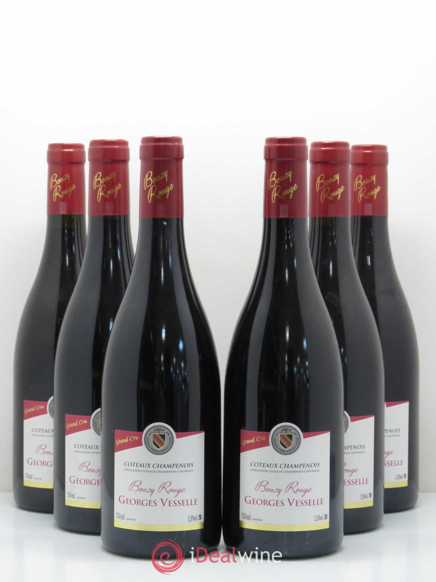 Coteaux Champenois Bouzy Domaine Georges Vesselle - Lot de 6 bouteilles - 0