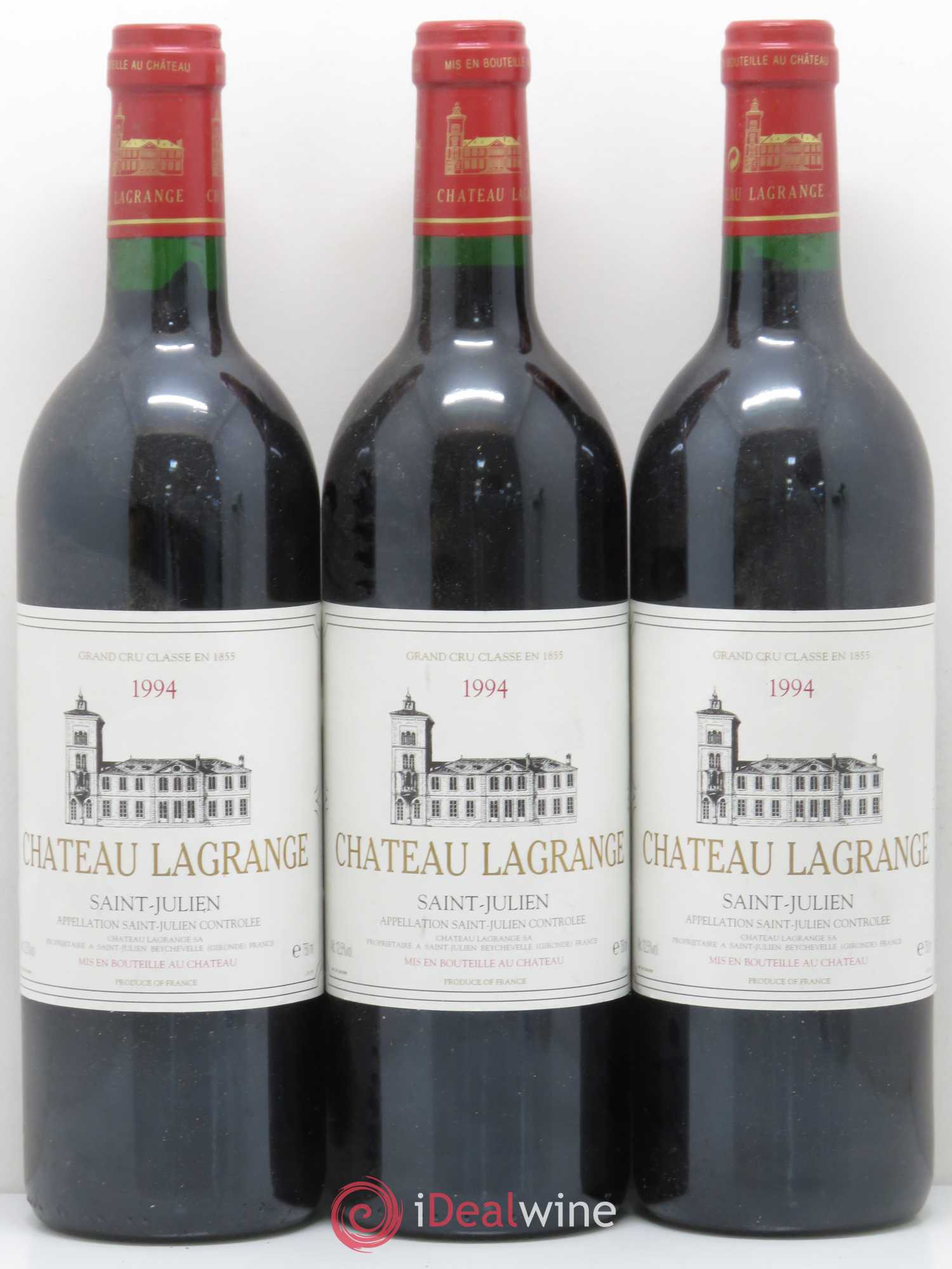 Château Lagrange 3ème Grand Cru Classé 1994 - Lot de 6 bouteilles - 1