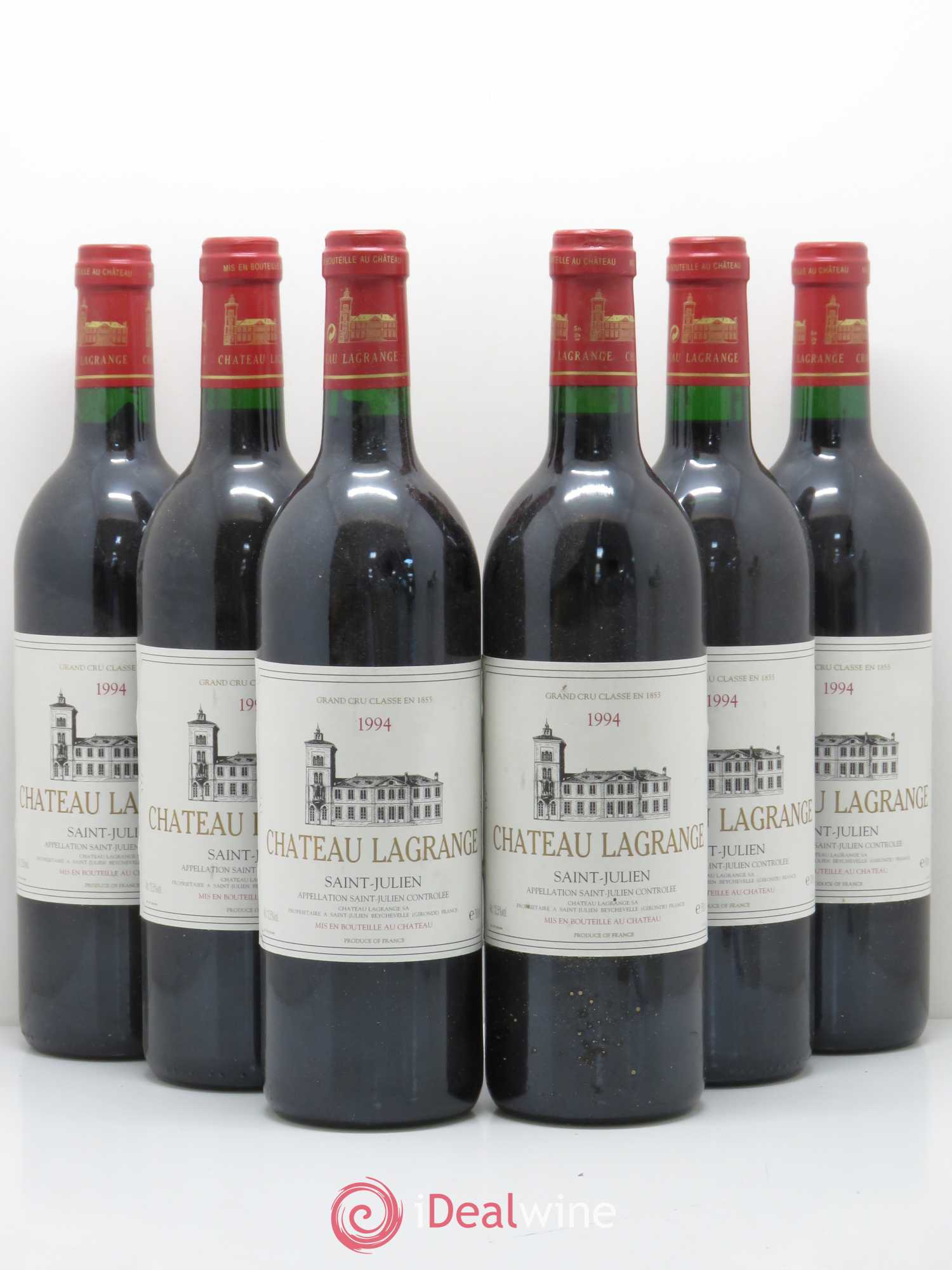 Château Lagrange 3ème Grand Cru Classé 1994 - Lot de 6 bouteilles - 0