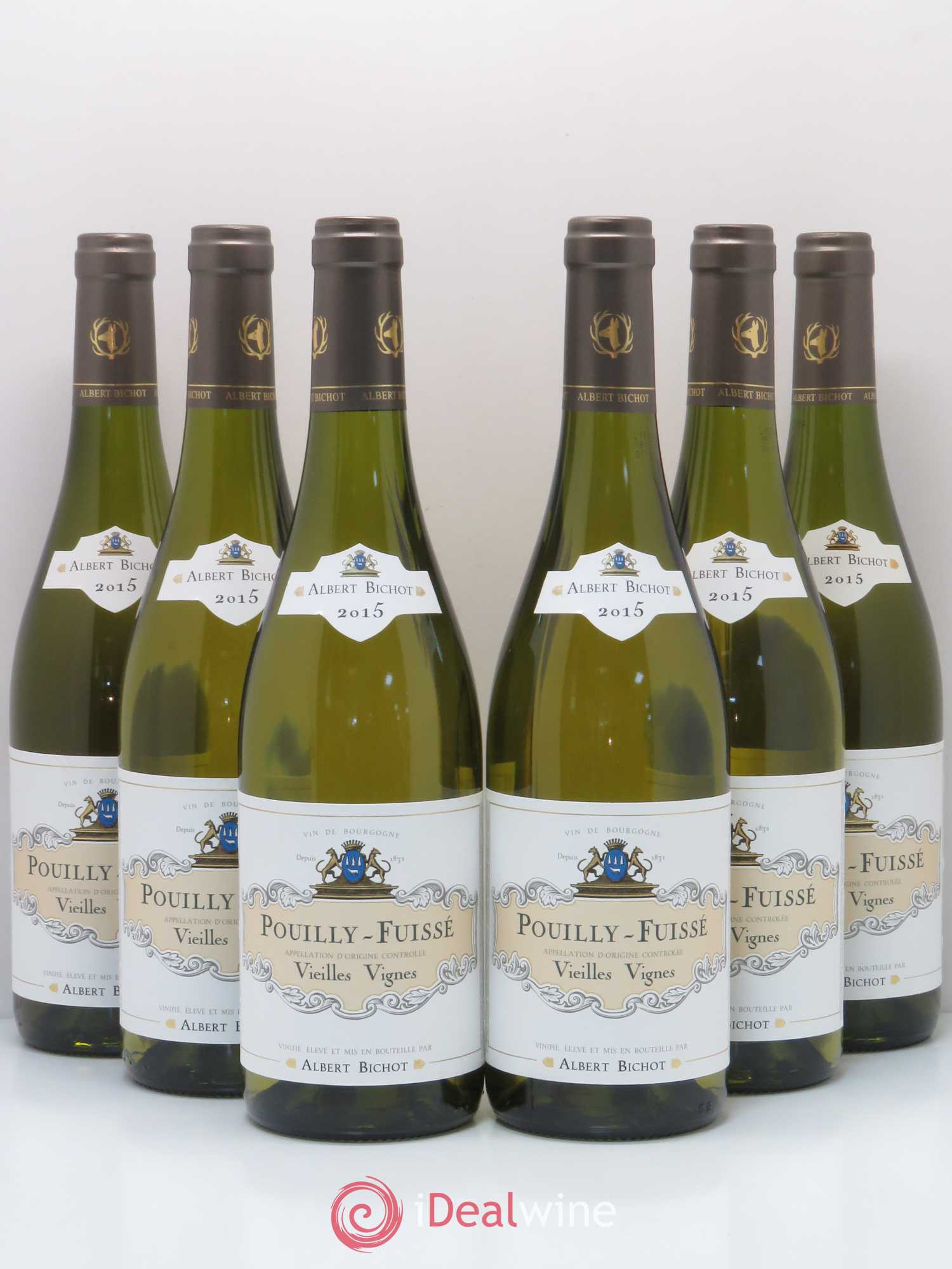 Pouilly-Fuissé Vieilles Vignes Albert Bichot 2015 - Lot de 6 bouteilles - 0