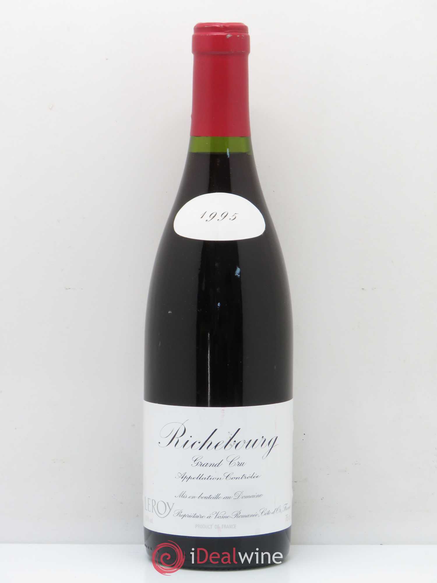 Richebourg Grand Cru Leroy (Domaine) 1995 - Lot de 1 bouteille - 0