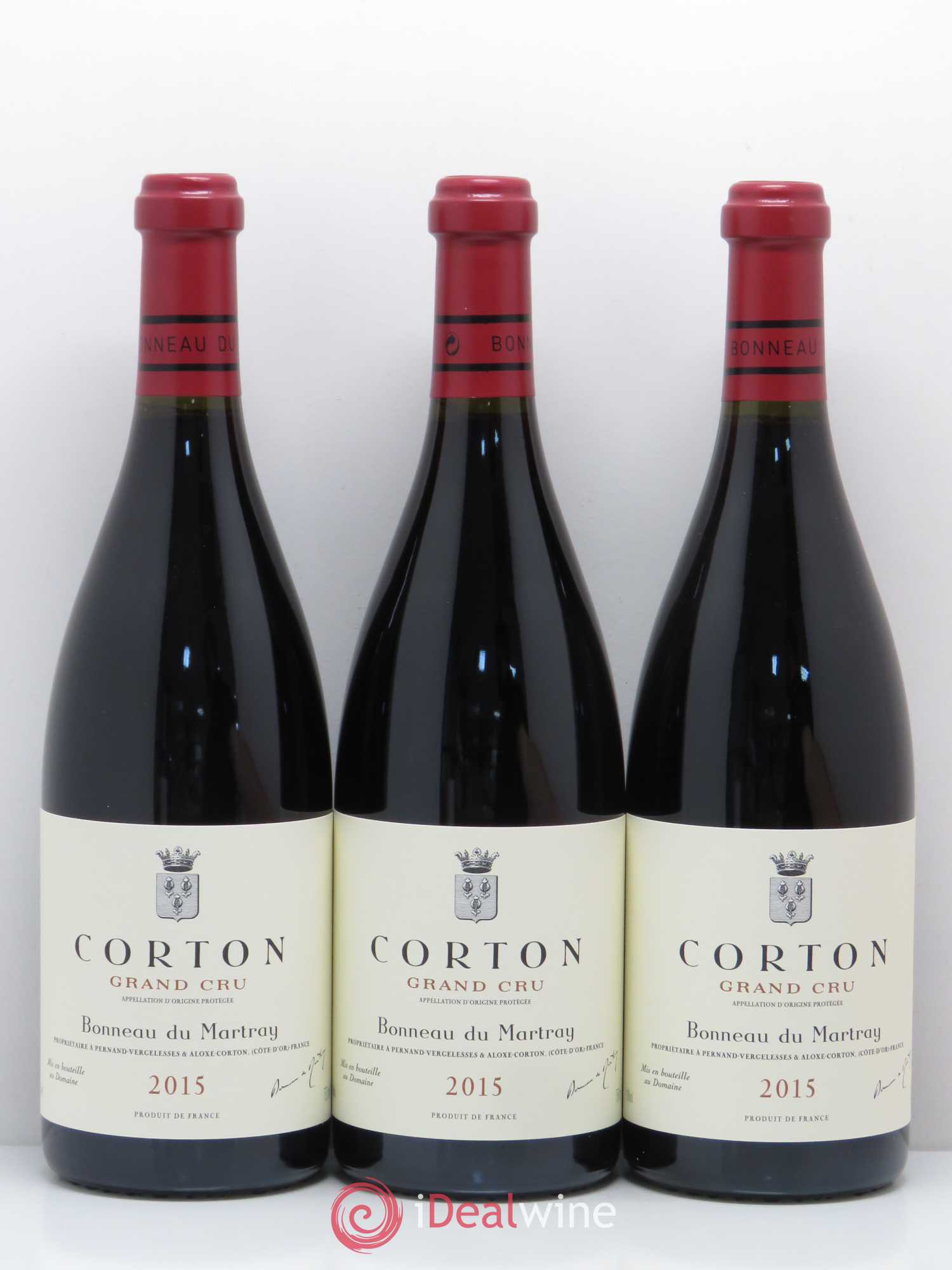 Corton Grand Cru Bonneau du Martray (Domaine) 2015 - Lot of 3 bottles - 0