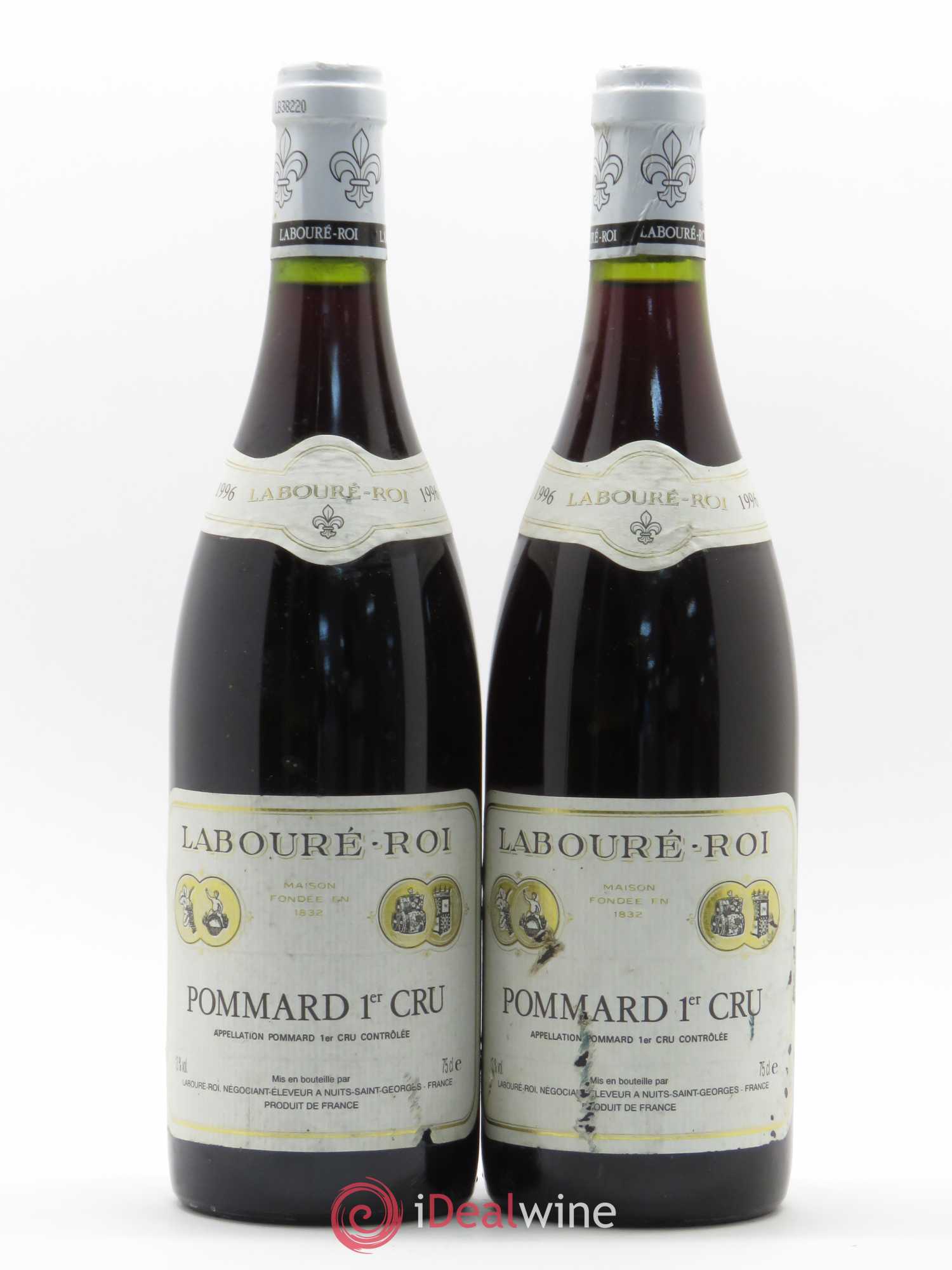 Pommard 1er Cru Labouré Roi 1996 - Lot de 2 bouteilles - 0