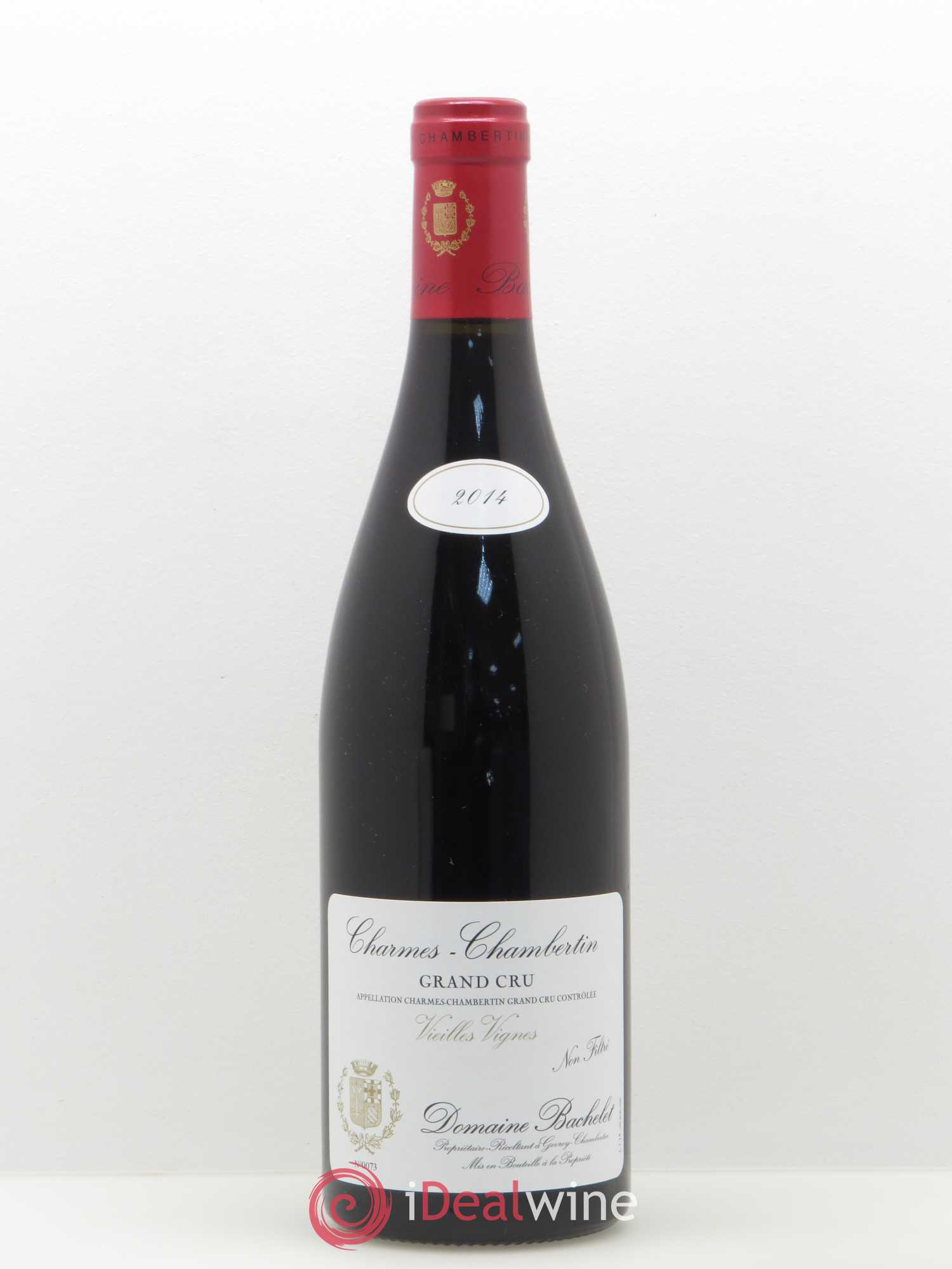 Charmes-Chambertin Grand Cru Vieilles Vignes Denis Bachelet (Domaine) Vieilles Vignes 2014 - Lot de 1 bouteille - 0