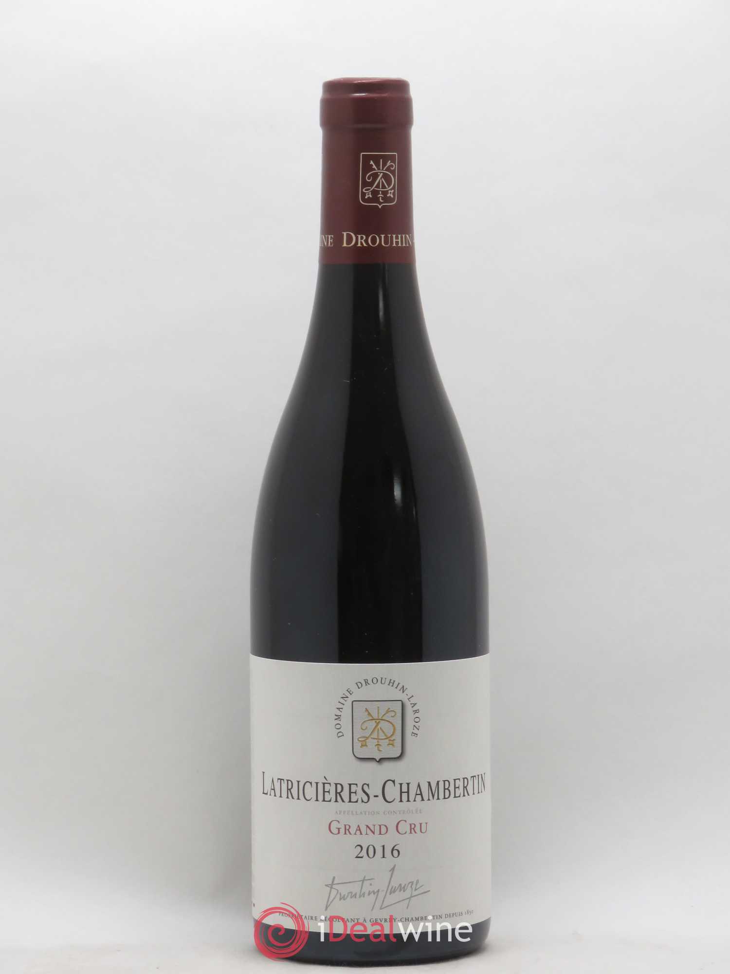 Latricières-Chambertin Grand Cru Domaine Drouhin-Laroze 2016 - Lot de 1 bouteille - 0