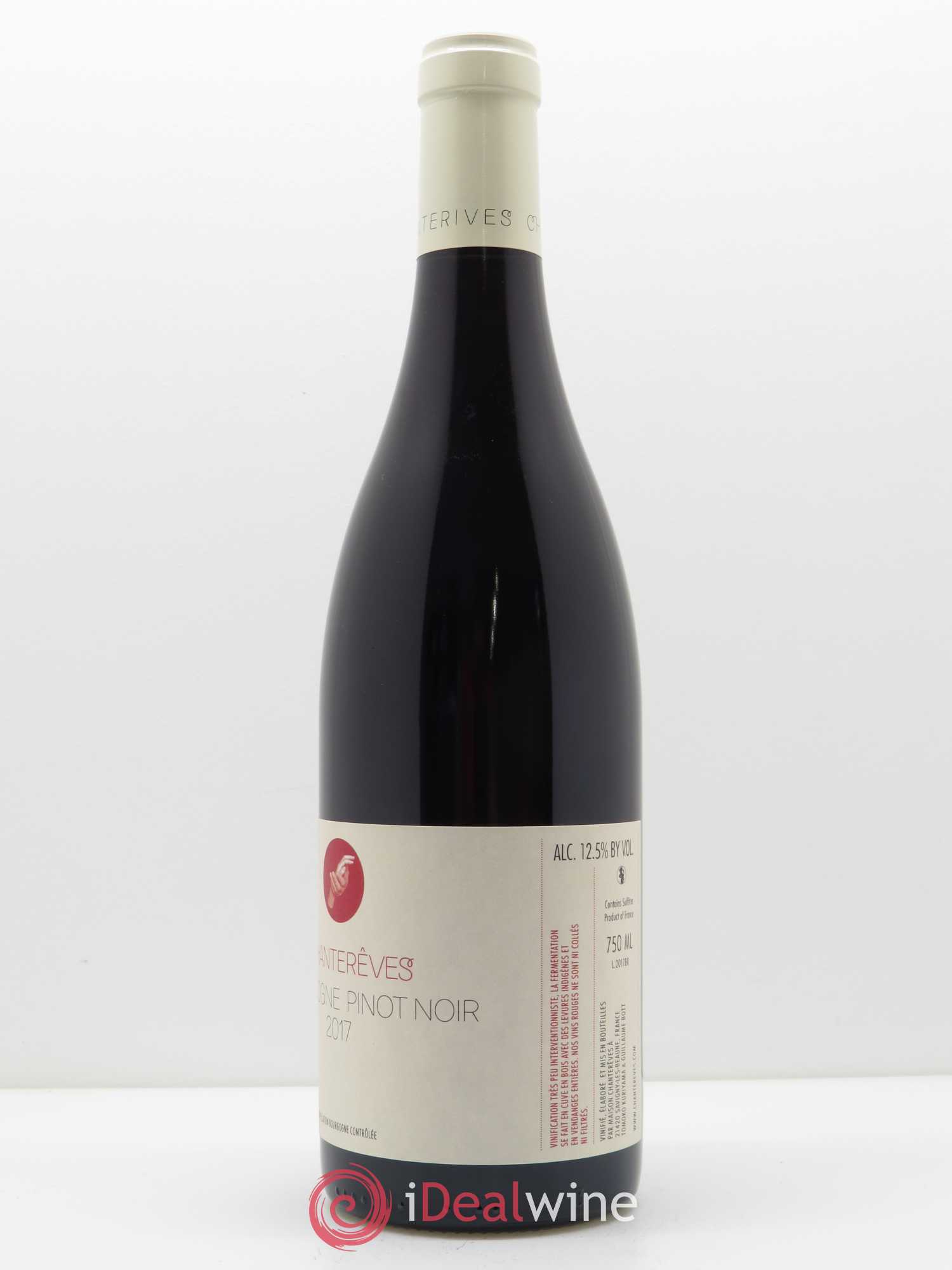 Bourgogne Pinot Noir Chanterêves 2017 - Lot de 1 bouteille - 1