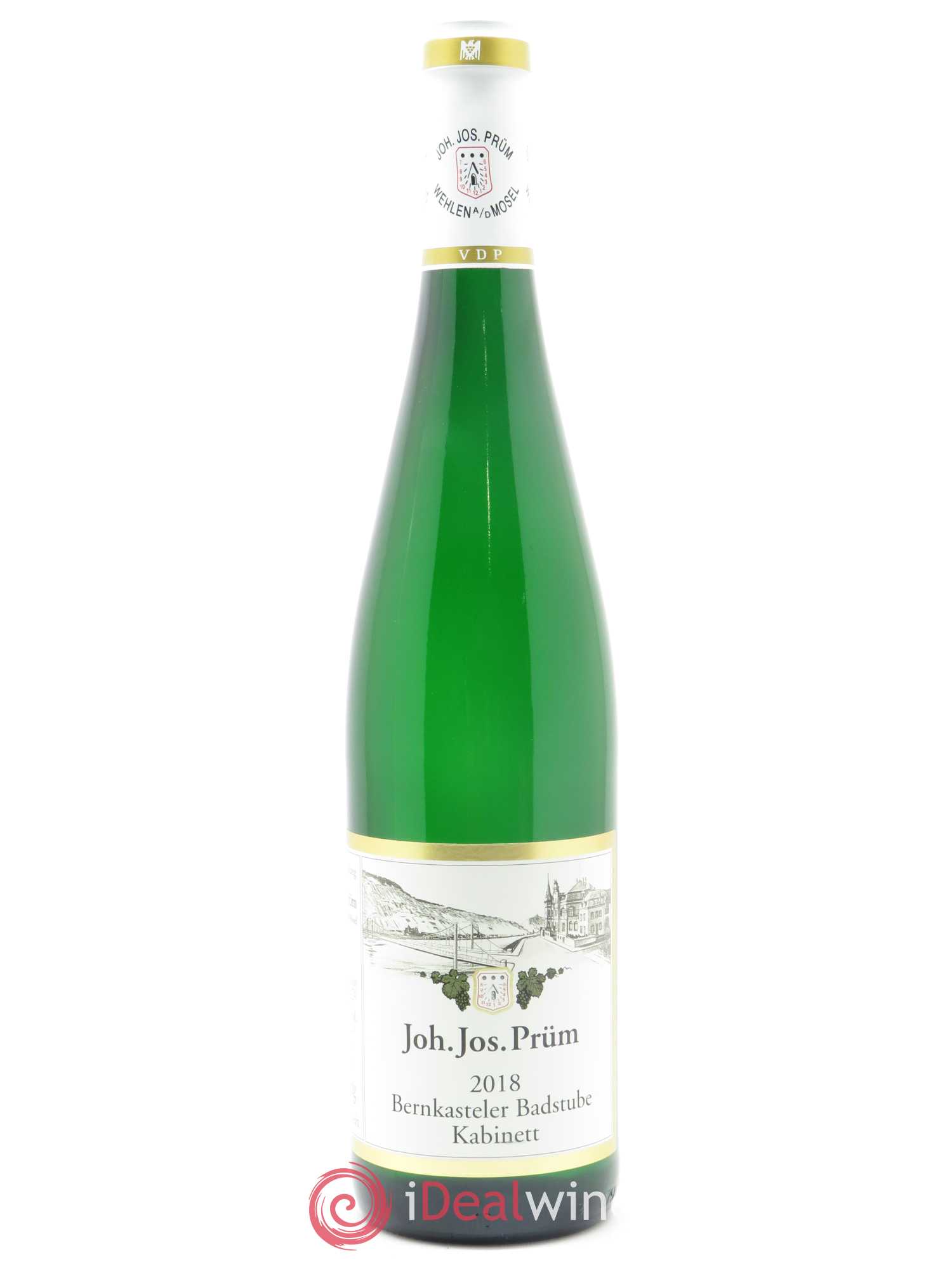 Riesling Joh. Jos. Prum Bernkasteler Badstube Kabinett 2018 - Lot of 1 bottle - 0