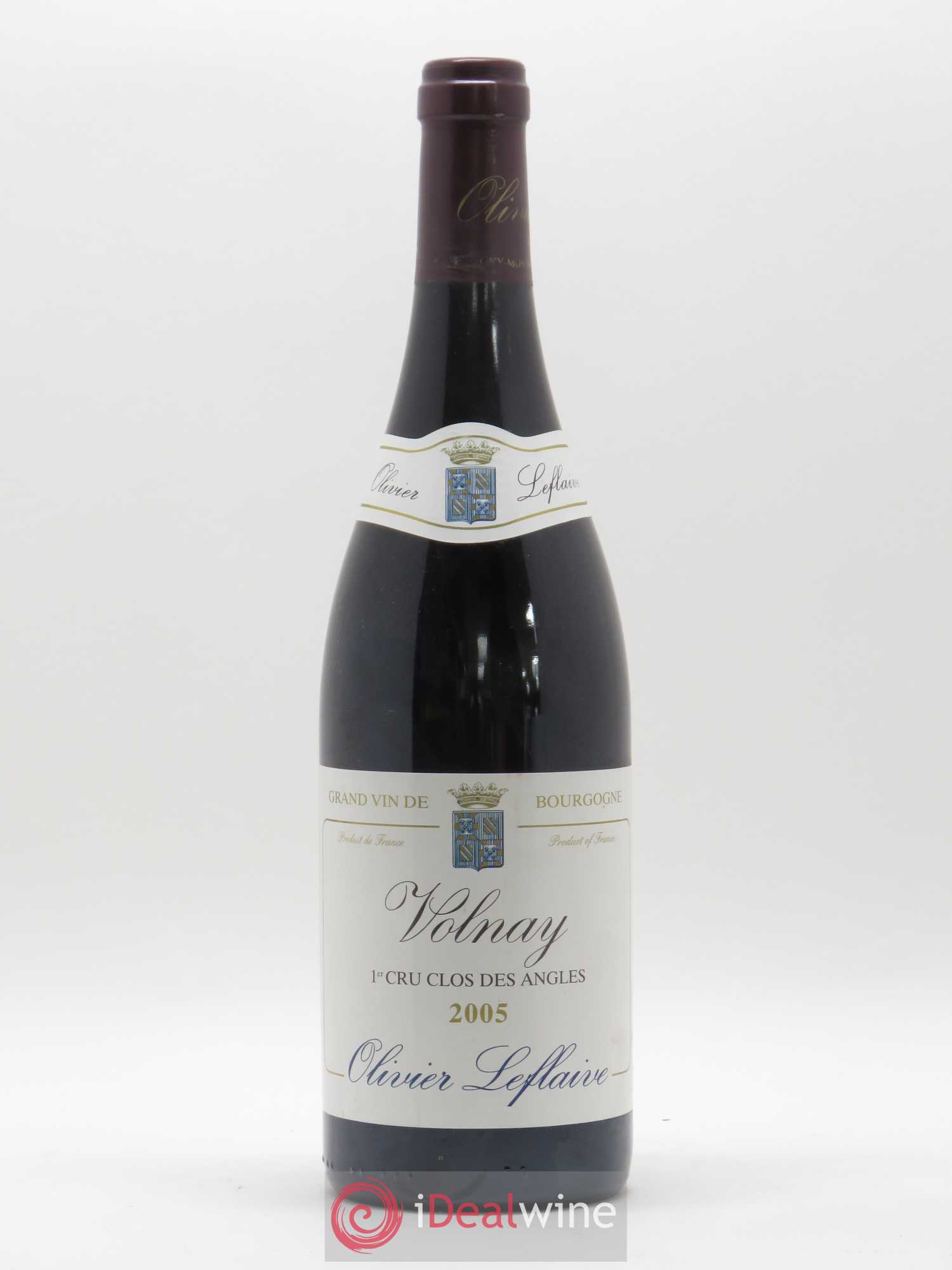 Volnay 1er Cru Clos des Angles Olivier Leflaive 2005 - Lot of 1 bottle - 0