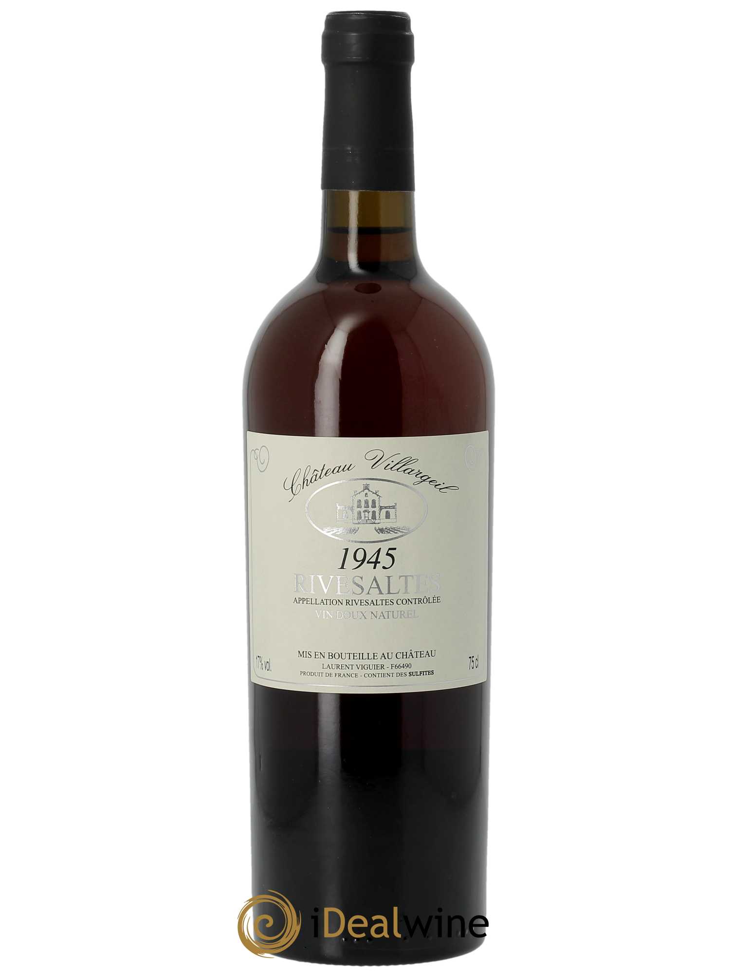 Rivesaltes Château Villargeil   1945 - Lot de 1 bouteille - 0