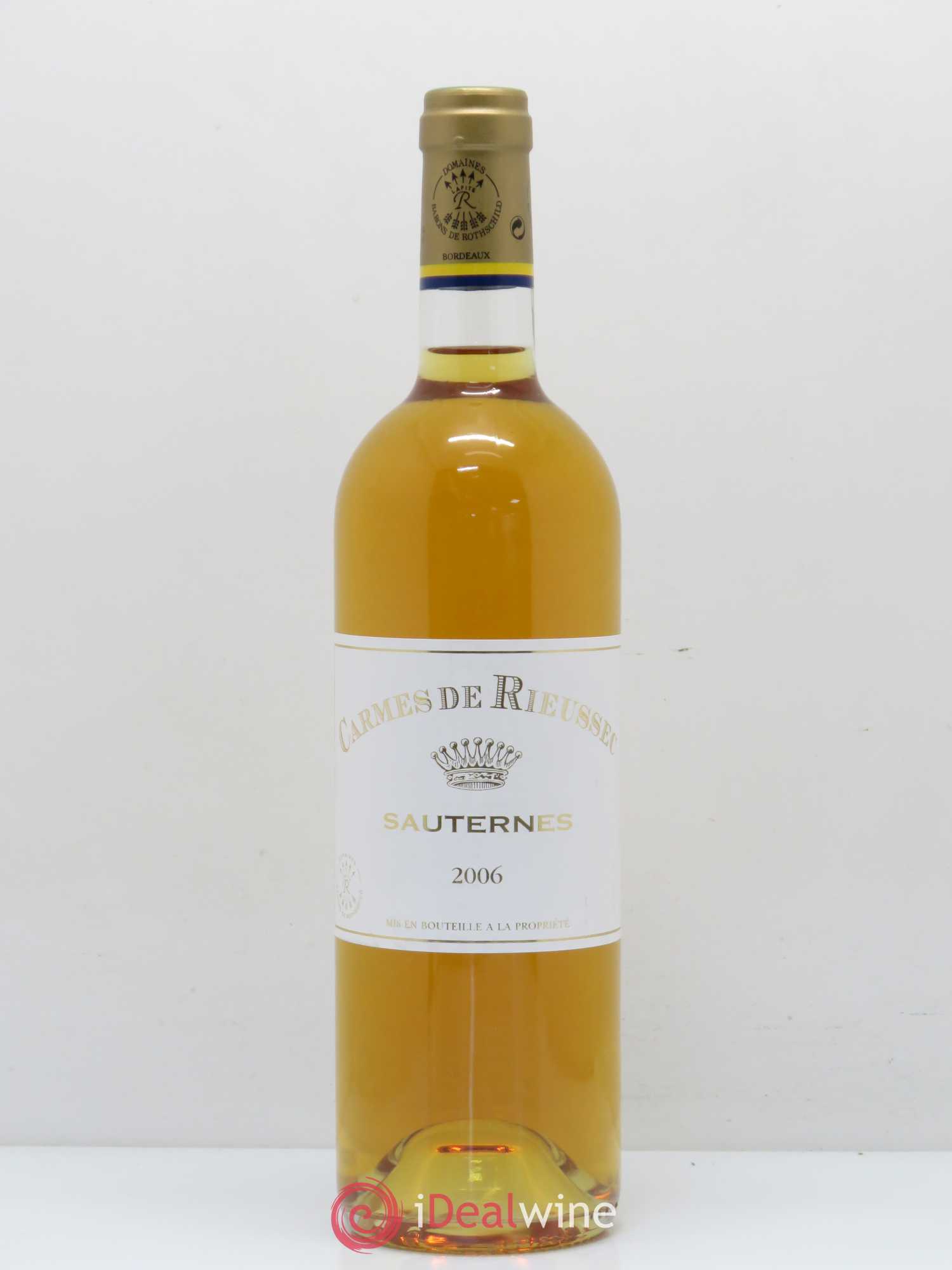 Carmes de Rieussec 2006 - Lot de 1 bouteille - 0