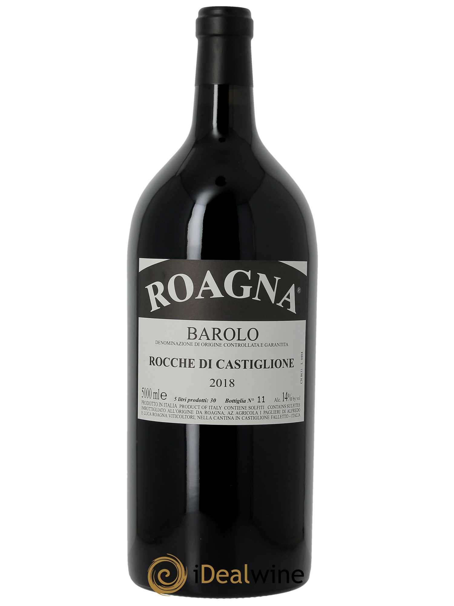 Barolo DOCG Rocche di Castiglione Roagna 2018 - Lot of 1 Jeroboam - 1