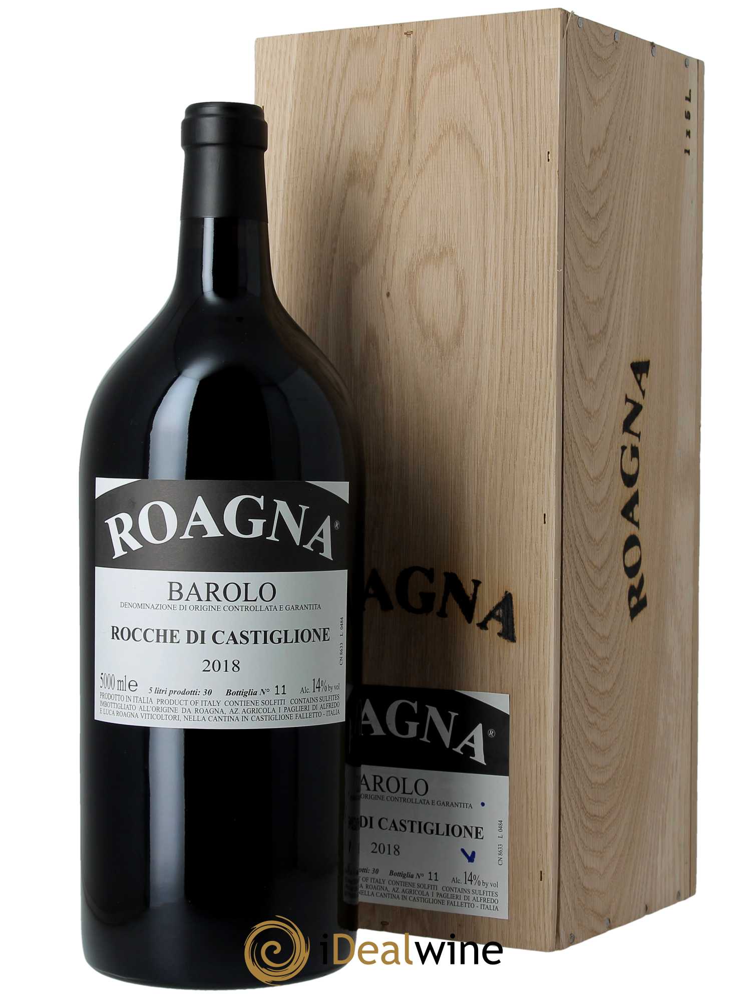 Barolo DOCG Rocche di Castiglione Roagna 2018 - Lot of 1 Jeroboam - 0