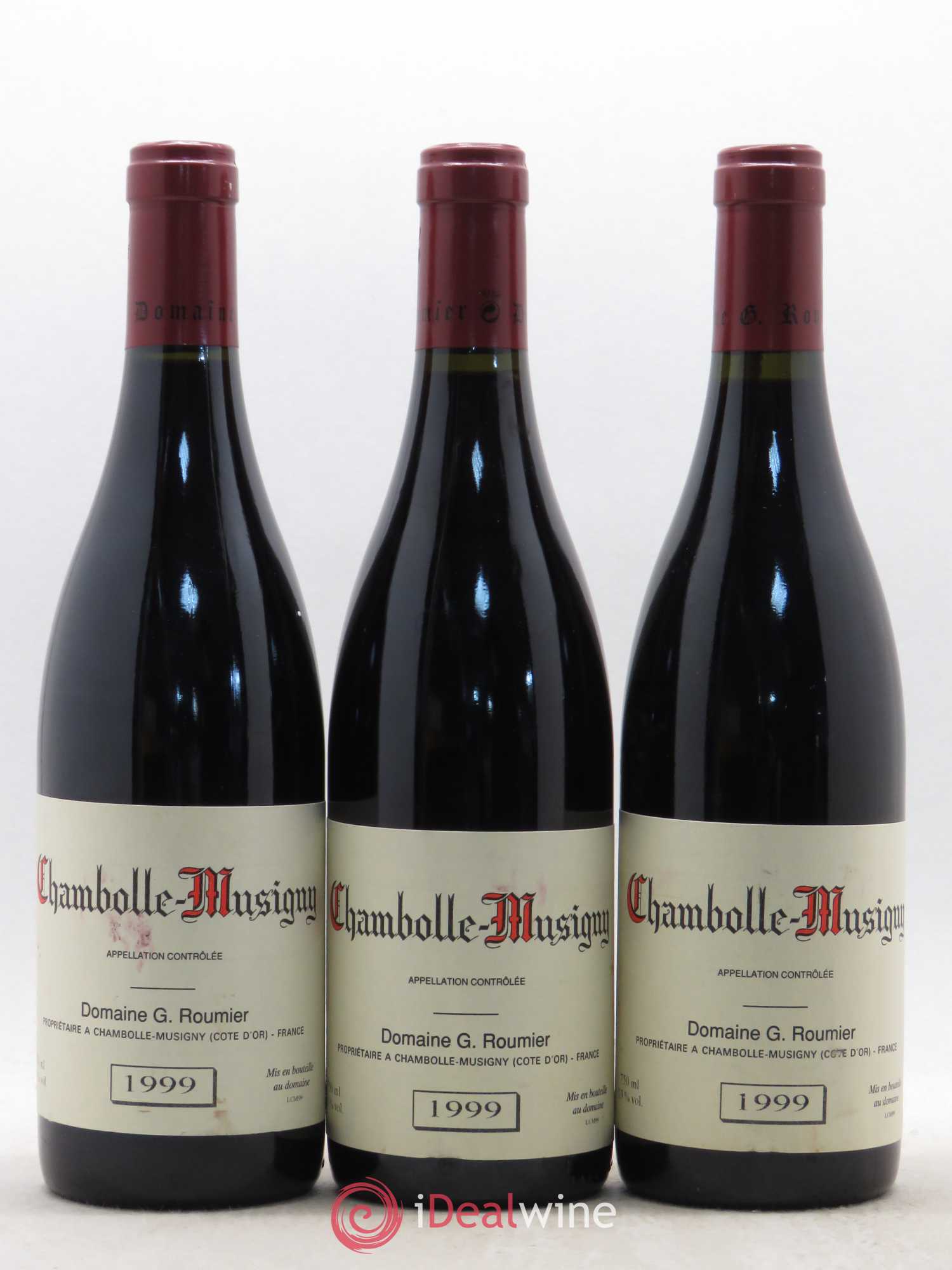 Chambolle-Musigny Georges Roumier (Domaine) 1999 - Lot de 3 bouteilles - 0