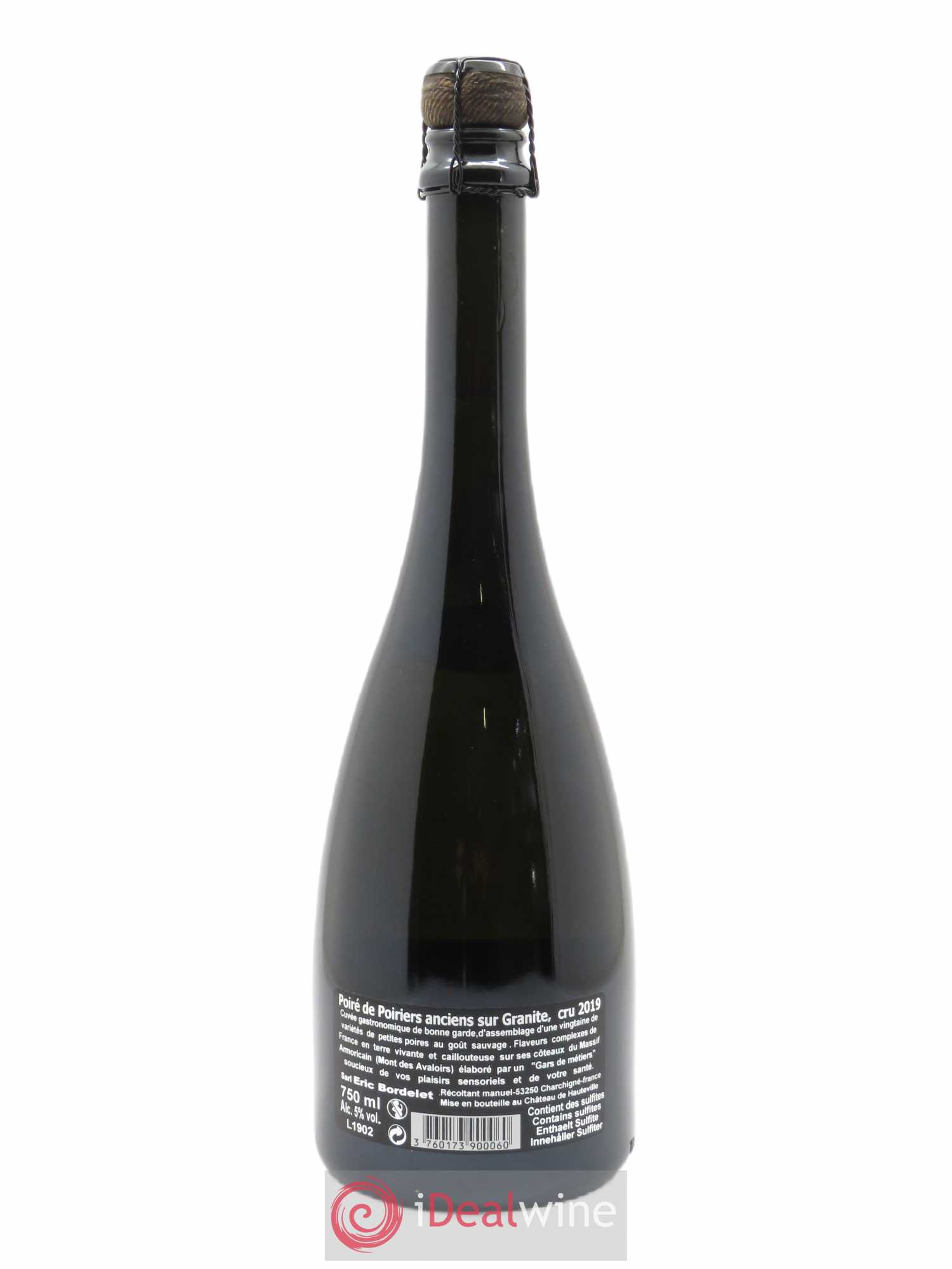 Mayenne Poiré Granit Eric Bordelet 2019 - Posten von 1 Flasche - 1