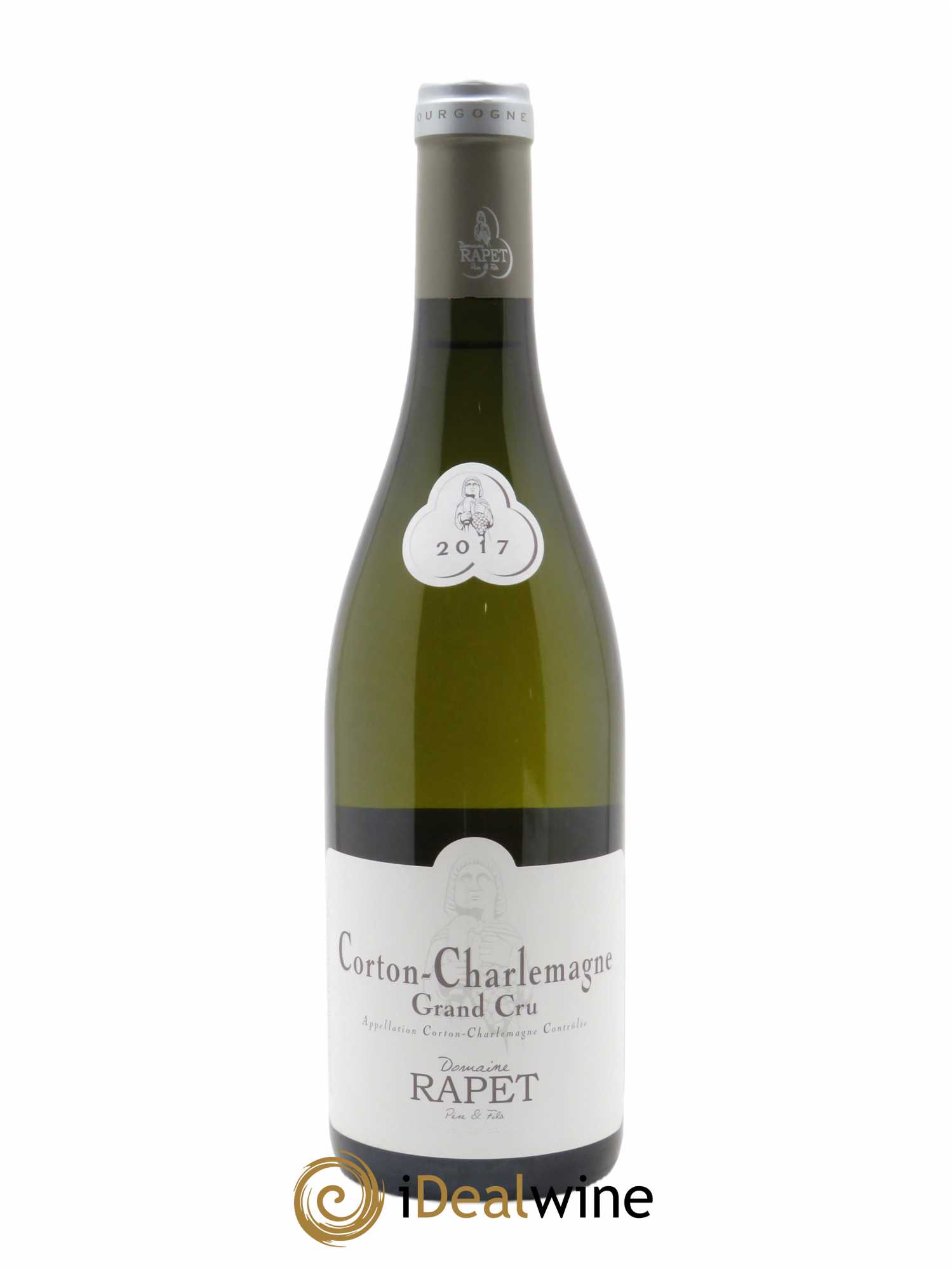 Corton-Charlemagne Grand Cru Rapet Père & Fils 2017 - Lot de 1 bouteille - 0