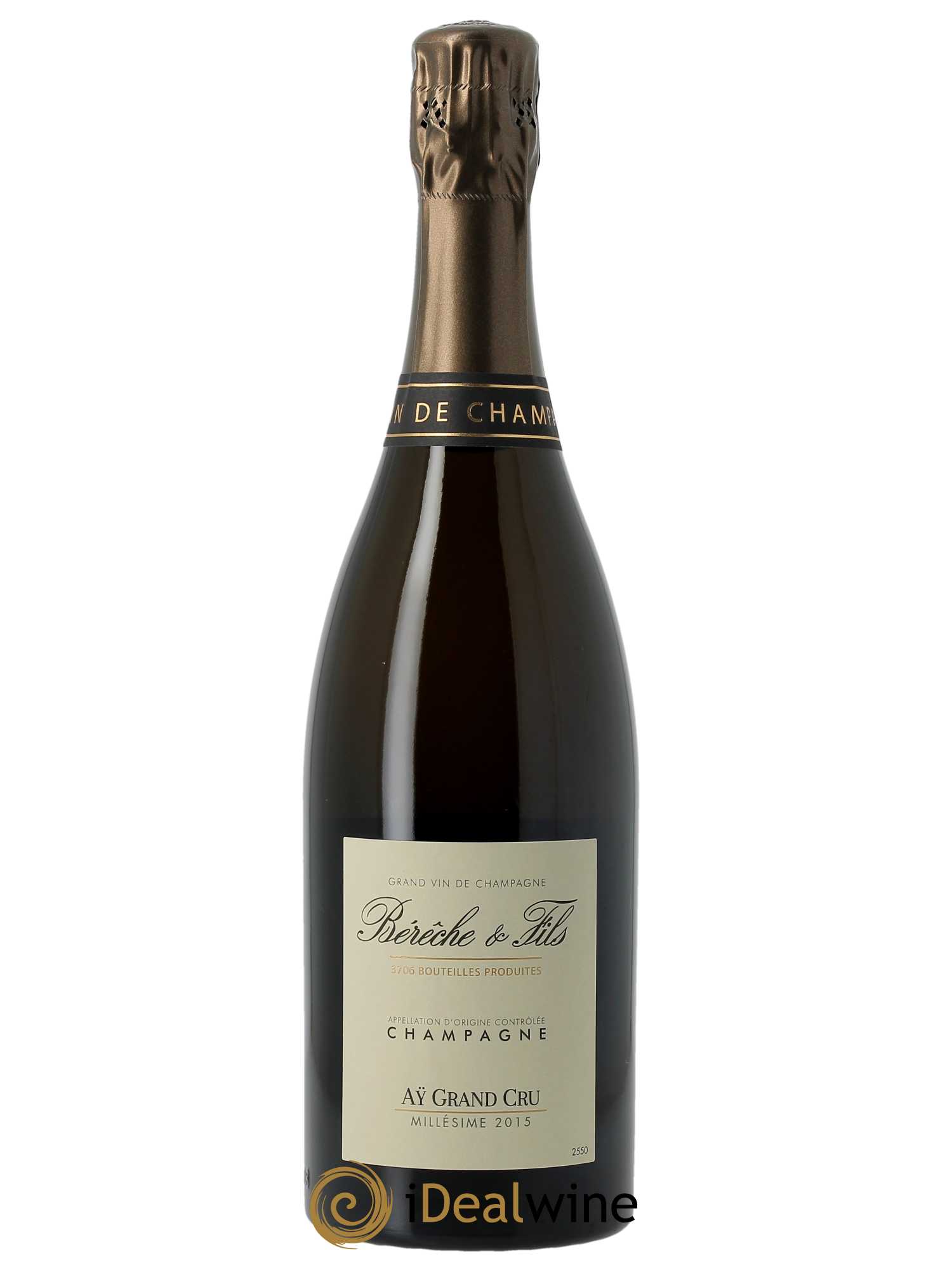 Aÿ Grand Cru Extra-Brut Bérêche et Fils 2015 - Lotto di 1 bottiglia - 0