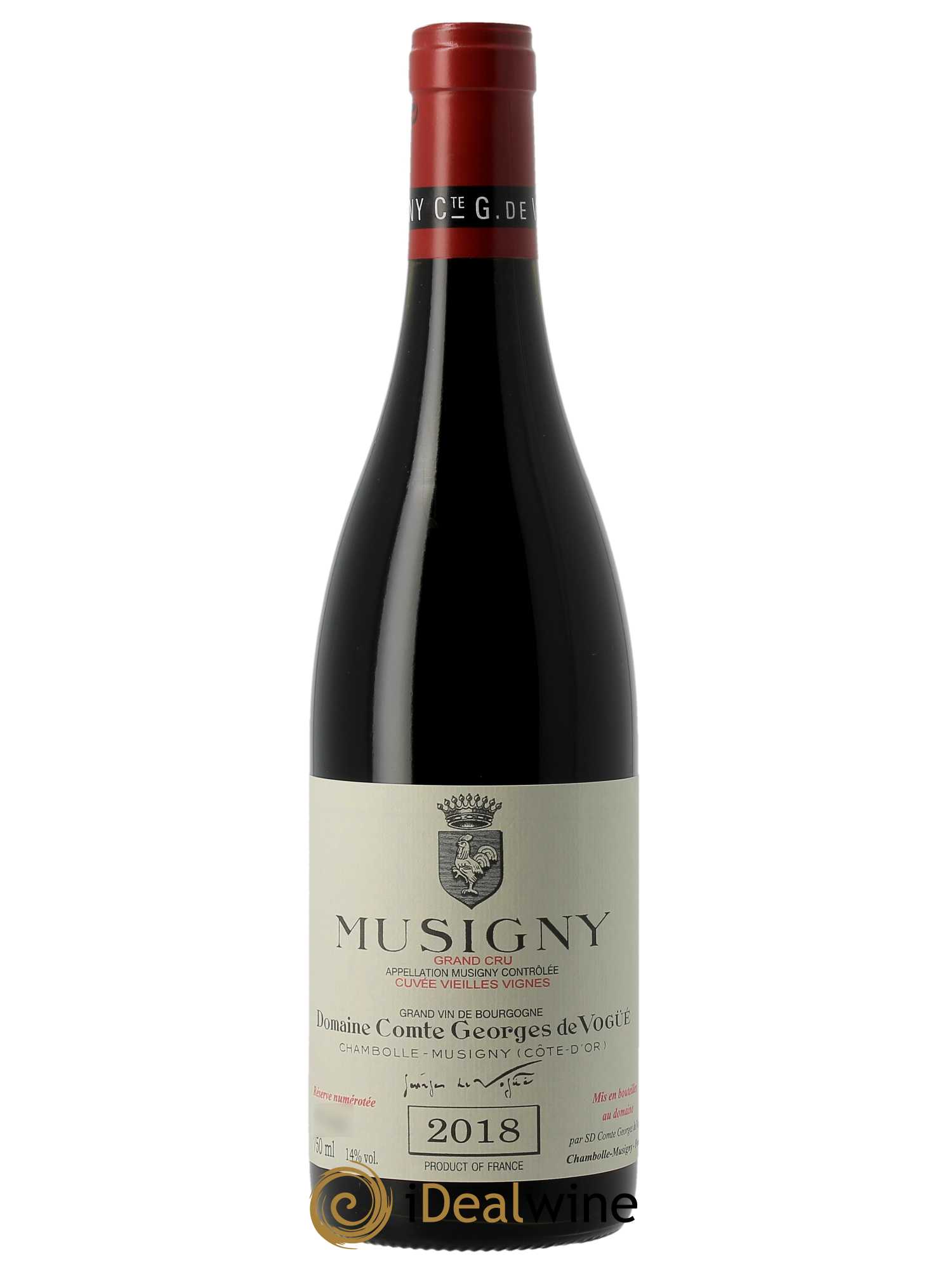 Musigny Grand Cru Cuvée Vieilles Vignes Comte Georges de Vogüé  2018 - Lot of 1 bottle - 0