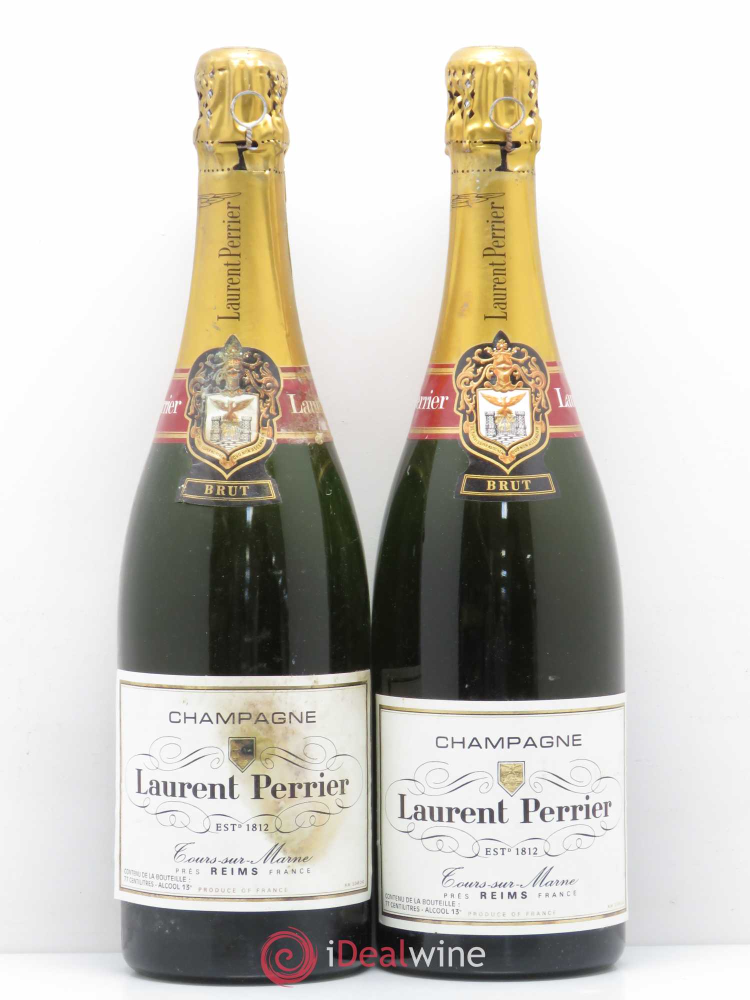 Champagne Laurent Perrier Brut - Lot of 2 bottles - 0