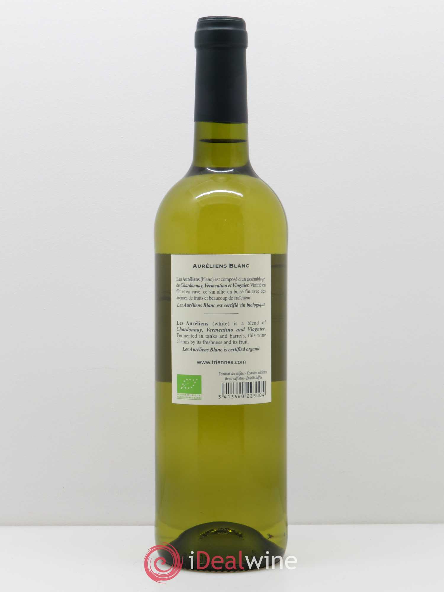 IGP Pays du Var (Vin de Pays du Var) Les Auréliens Triennes (Domaine) 2018 - Lot de 1 bouteille - 1