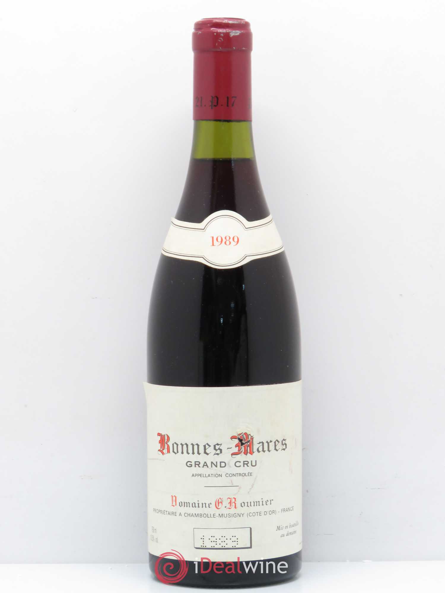 Bonnes-Mares Grand Cru Georges Roumier (Domaine) 1989 - Posten von 1 Flasche - 0