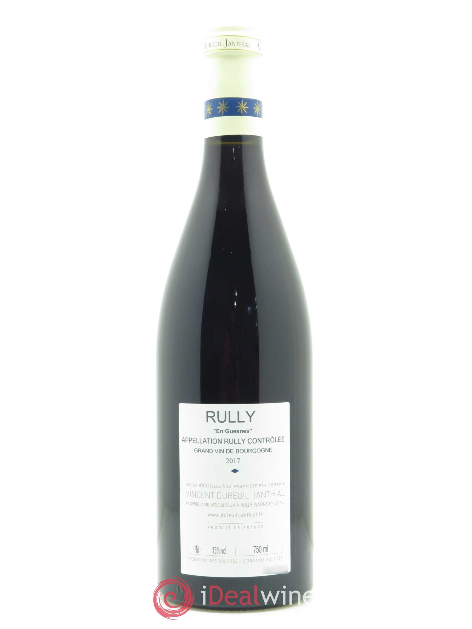 Rully En Guesnes Vincent Dureuil-Janthial 2017 - Lot of 1 bottle - 1