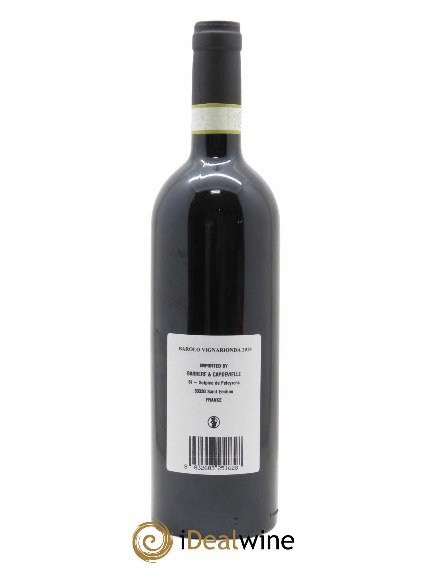 Barolo DOCG Luigi Pira Vigna Rionda  2018 - Lot de 1 bouteille - 1