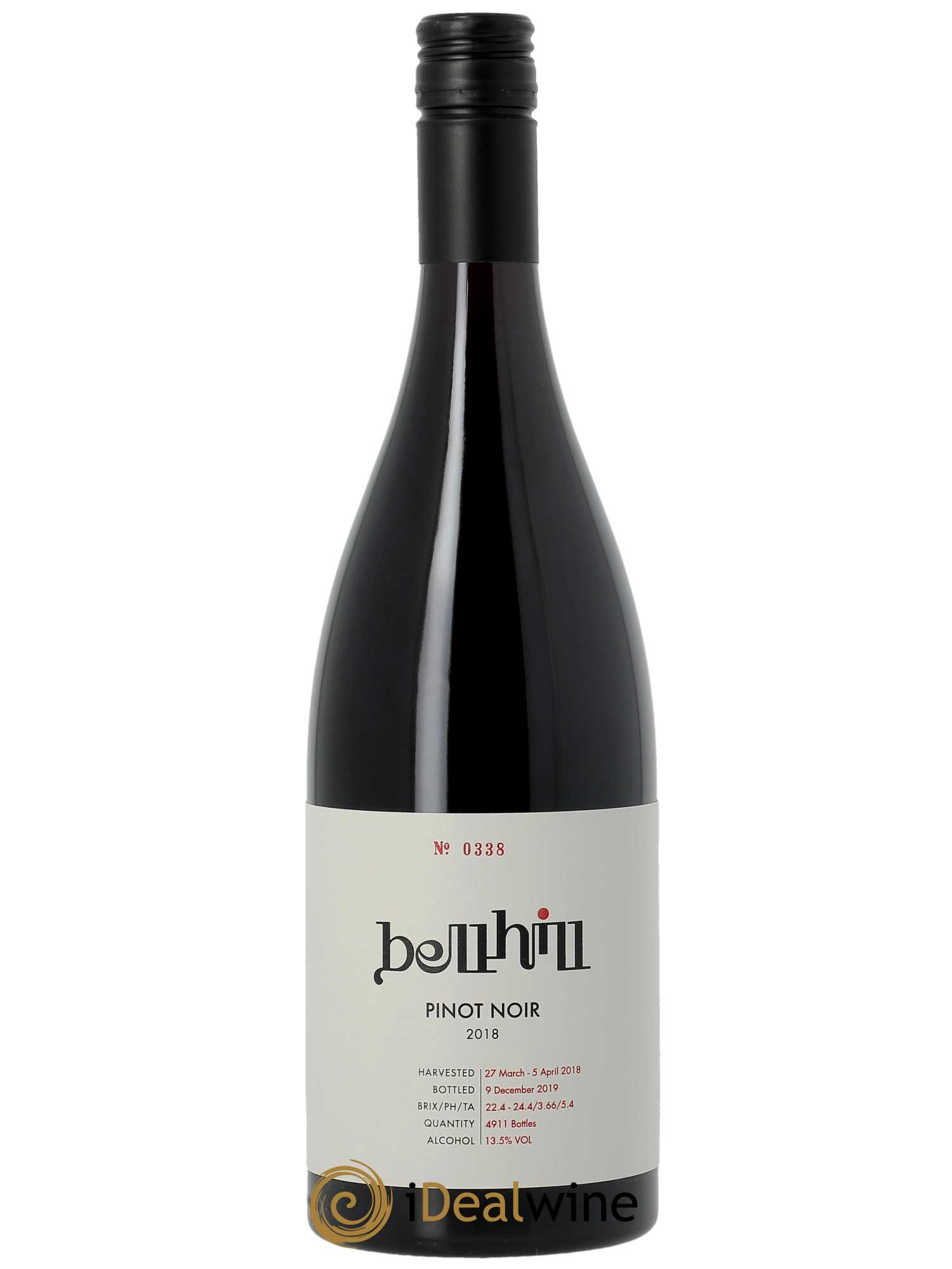 Canterbury Bell Hill Pinot Noir 2018 - Lot of 1 bottle - 0