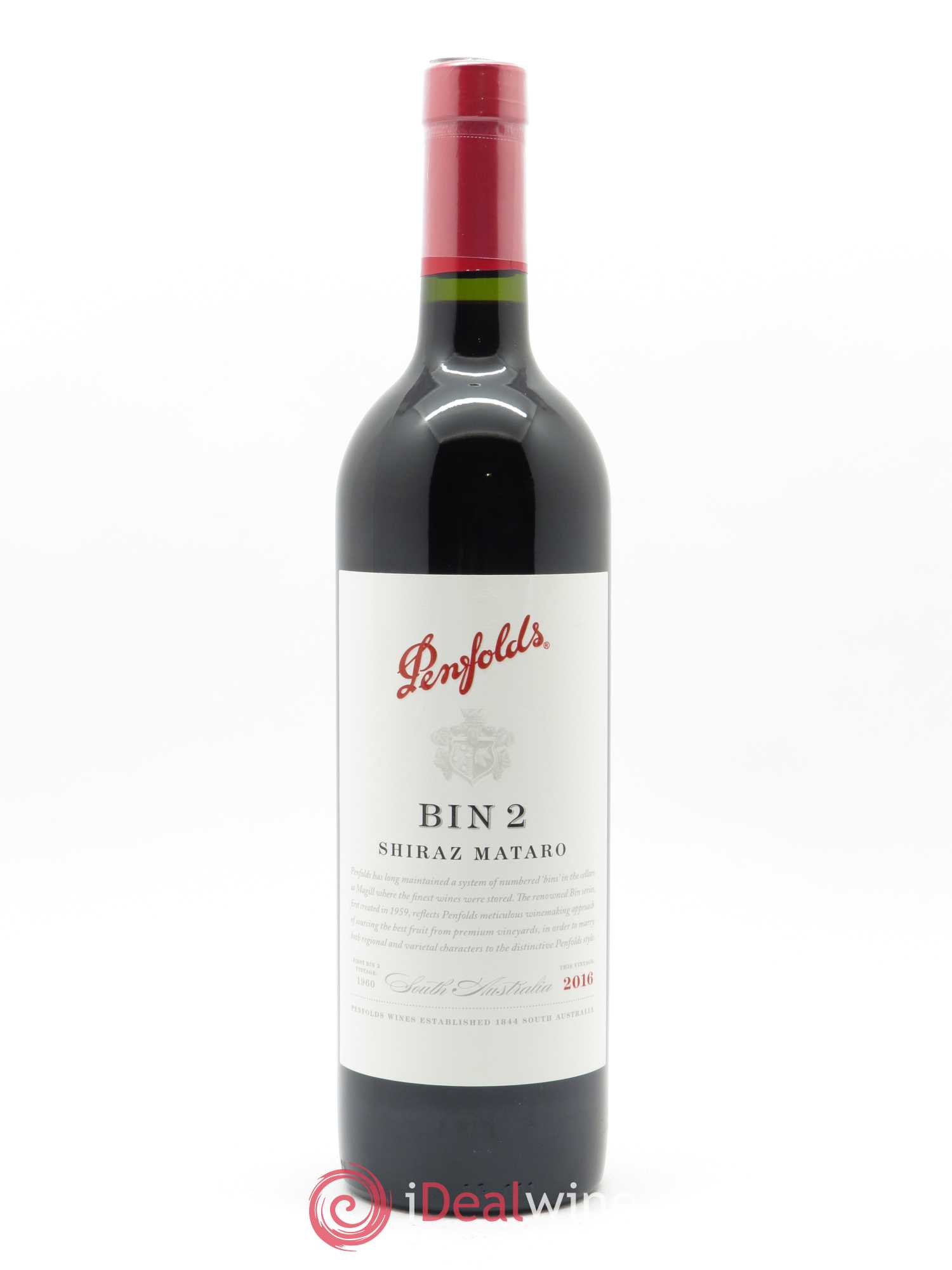 Barossa Valley Penfolds Wines Bin 2 Shiraz Mataro 2016 - Lot of 1 bottle - 0