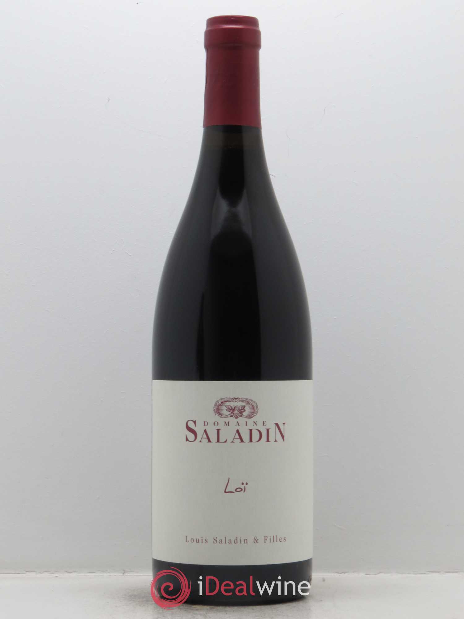 Côtes du Rhône Loï Domaine Saladin 2016 - Lot de 1 bouteille - 0