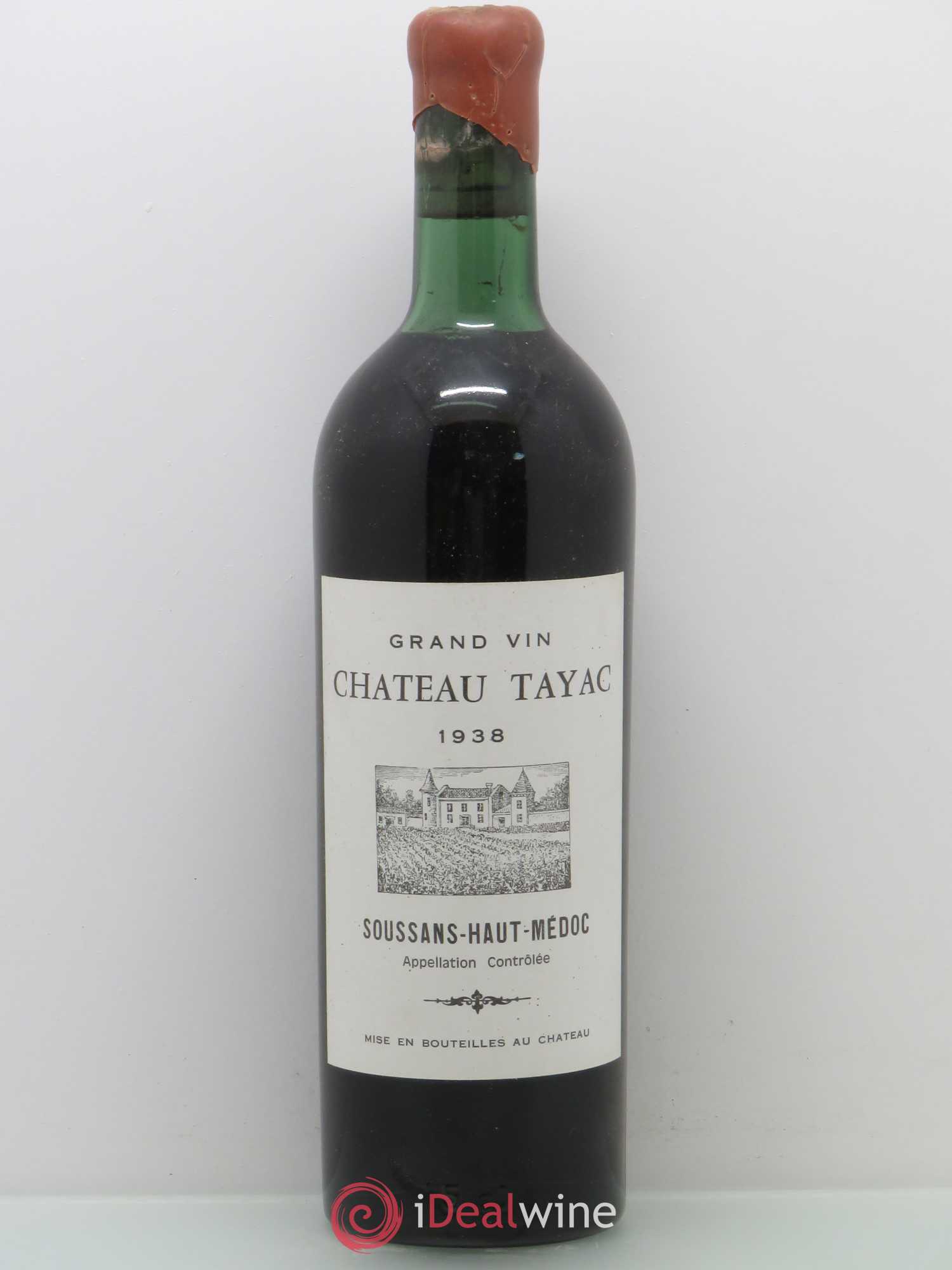 Château Tayac Cru Bourgeois Haut-Médoc (sans prix de réserve) 1938 - Lot de 1 bouteille - 0