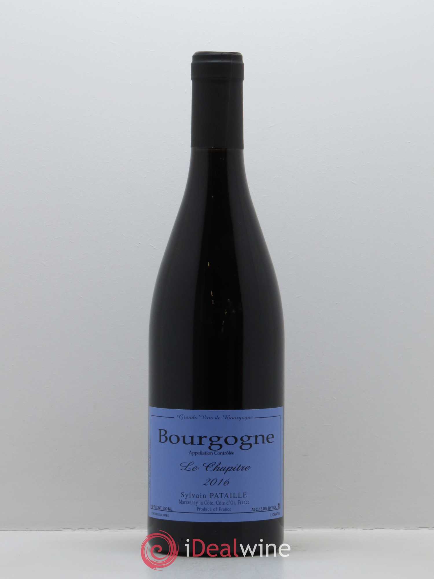 Bourgogne Le Chapitre Sylvain Pataille (Domaine) 2016 - Lot de 1 bouteille - 0