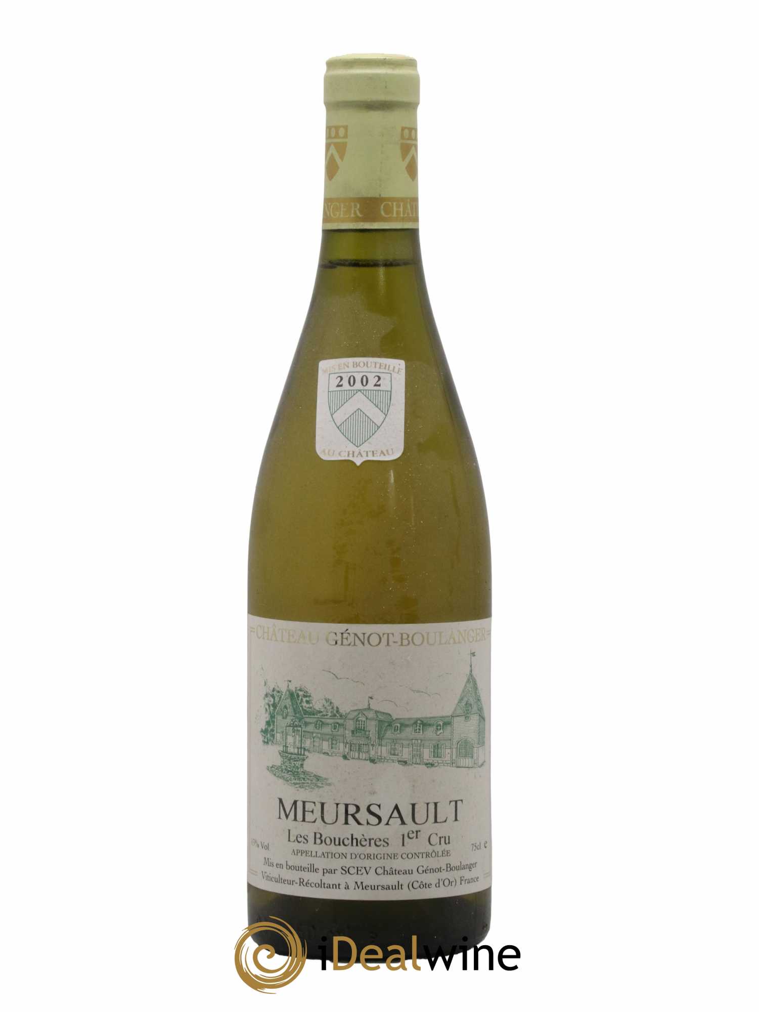 Meursault 1er Cru Les Bouchères Génot-Boulanger (Domaine) 2002 - Lot of 1 bottle - 0