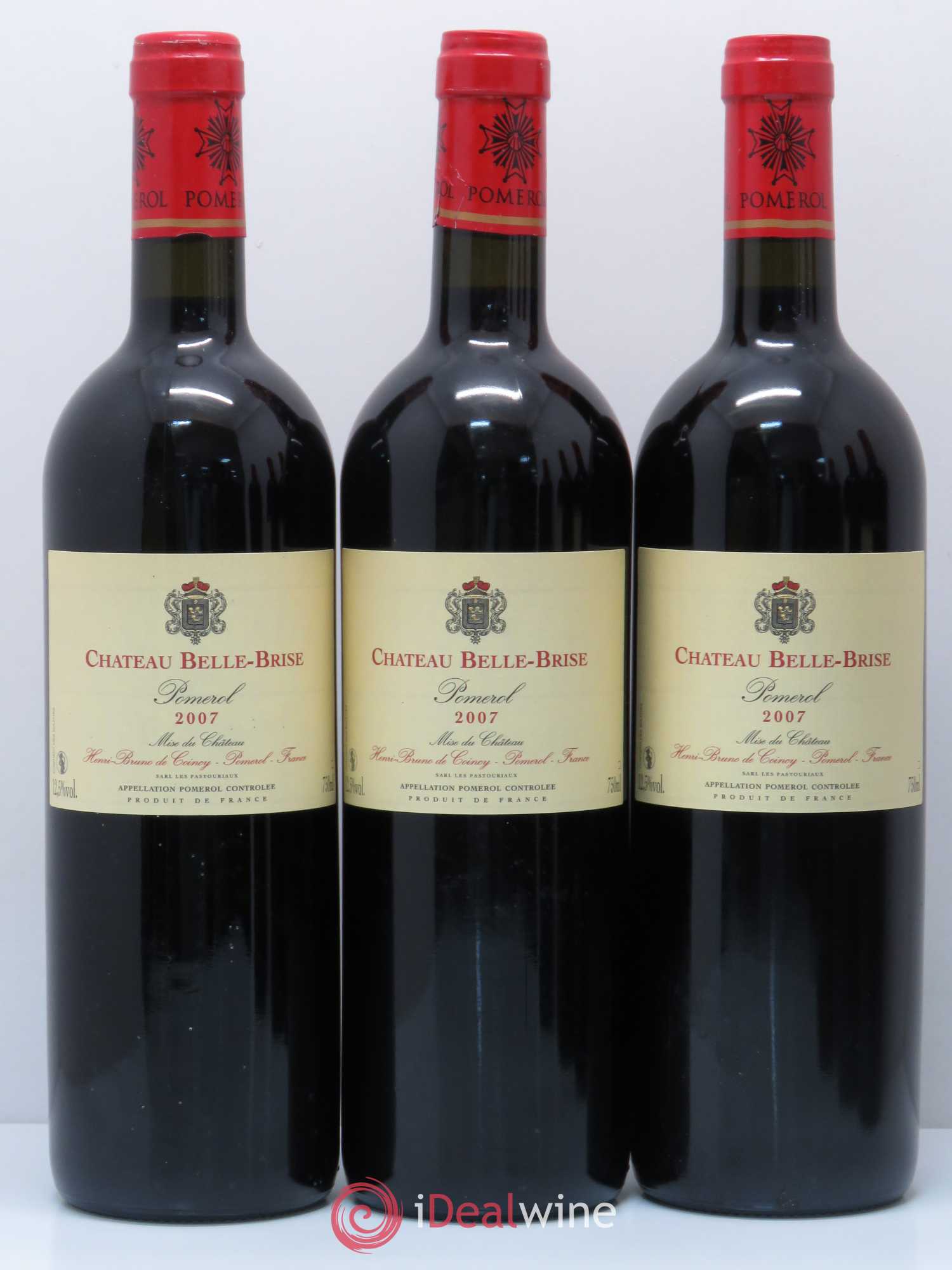 Château Belle-Brise 2007 - Lot de 6 bouteilles - 1