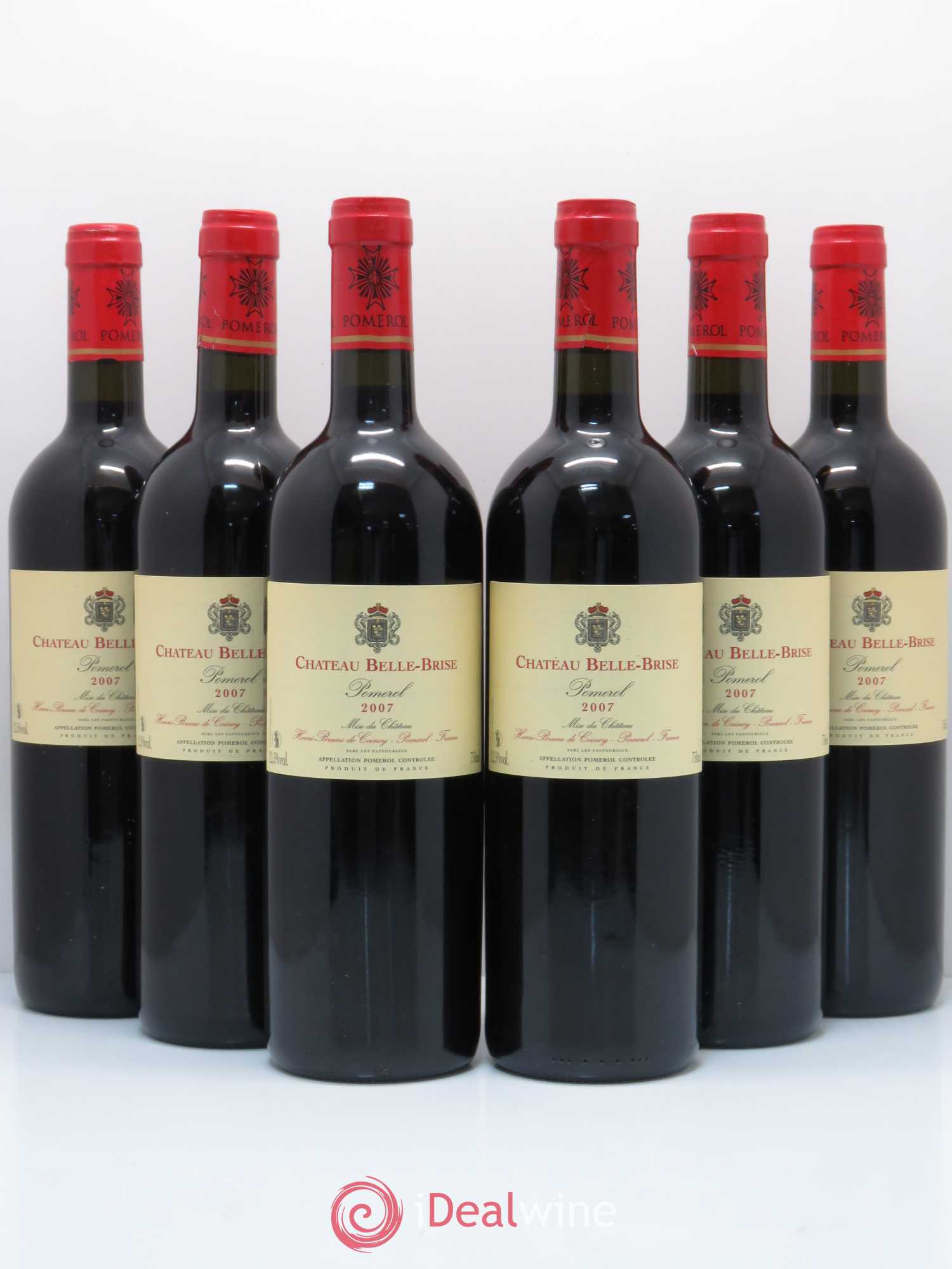 Château Belle-Brise 2007 - Lot de 6 bouteilles - 0