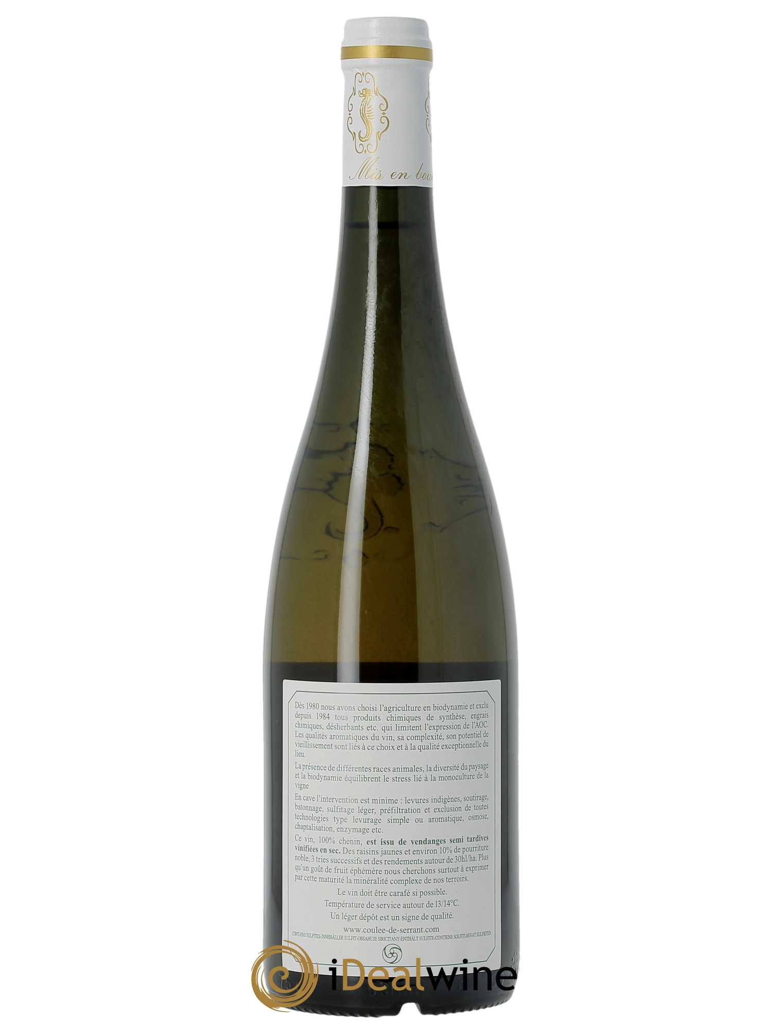 Savennières Les Vieux Clos Vignobles de la Coulée de Serrant - Nicolas Joly  2015 - Lotto di 1 bottiglia - 1