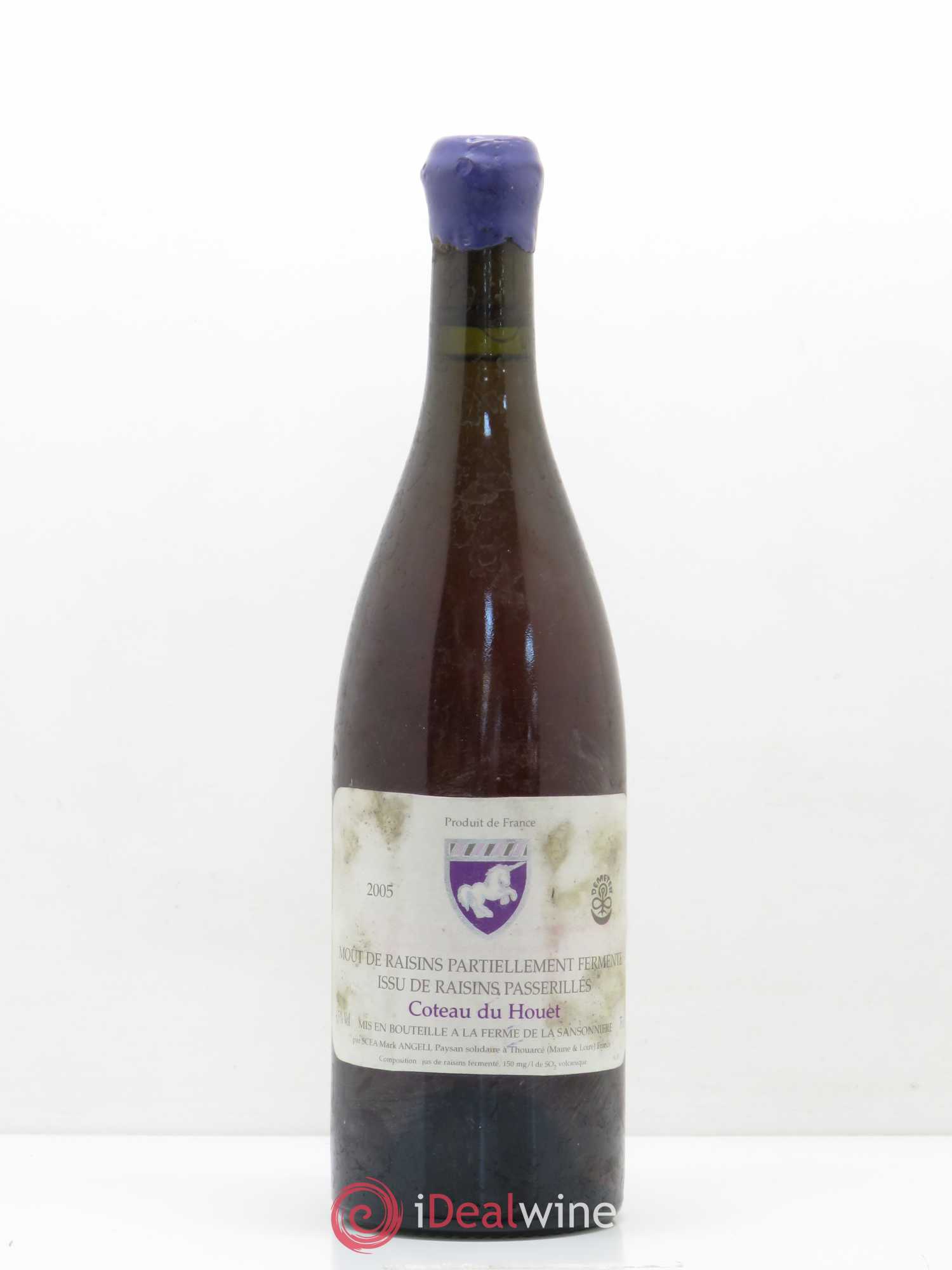 Moût de raisins partiellement fermenté  issu de raisins passerillés Coteau du Houet Mark Angeli (Domaine) - Ferme de la Sansonnière 2005 - Lot de 1 bouteille - 0