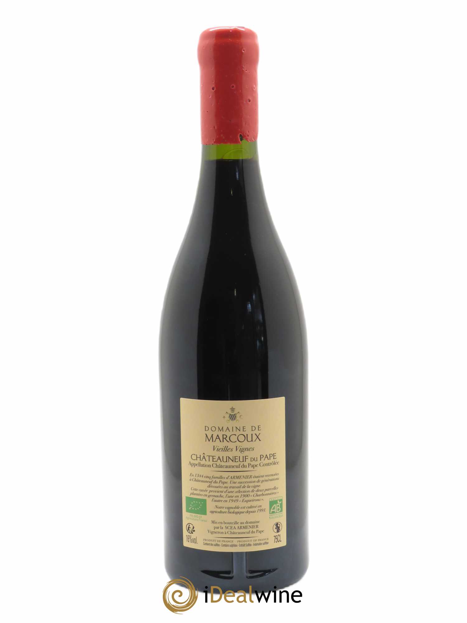 Châteauneuf-du-Pape Vieilles Vignes Marcoux (Domaine de) 2020 - Lot de 1 bouteille - 1