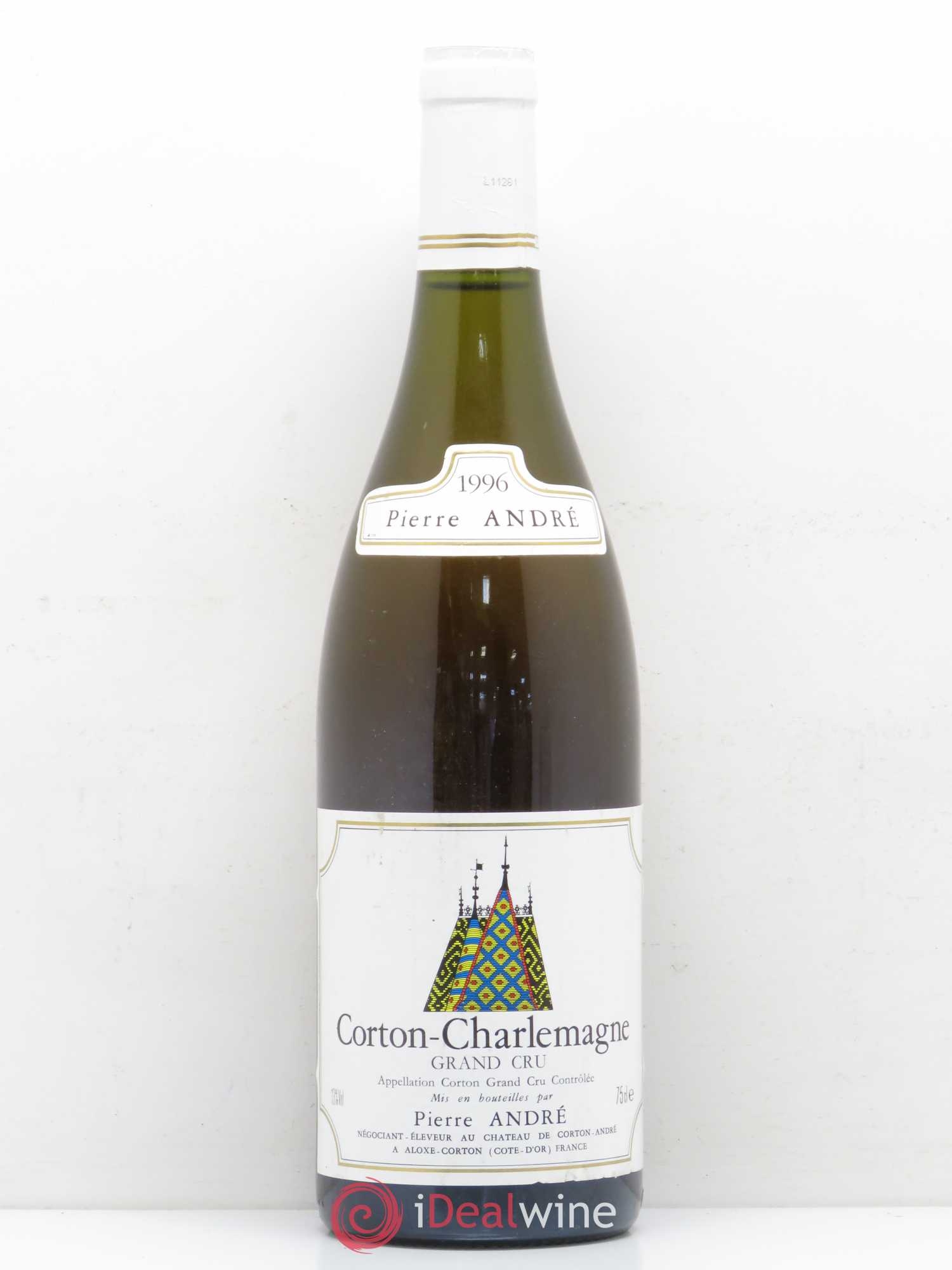 Corton-Charlemagne Grand Cru Domaine Pierre André 1996 - Lot de 1 bouteille - 0