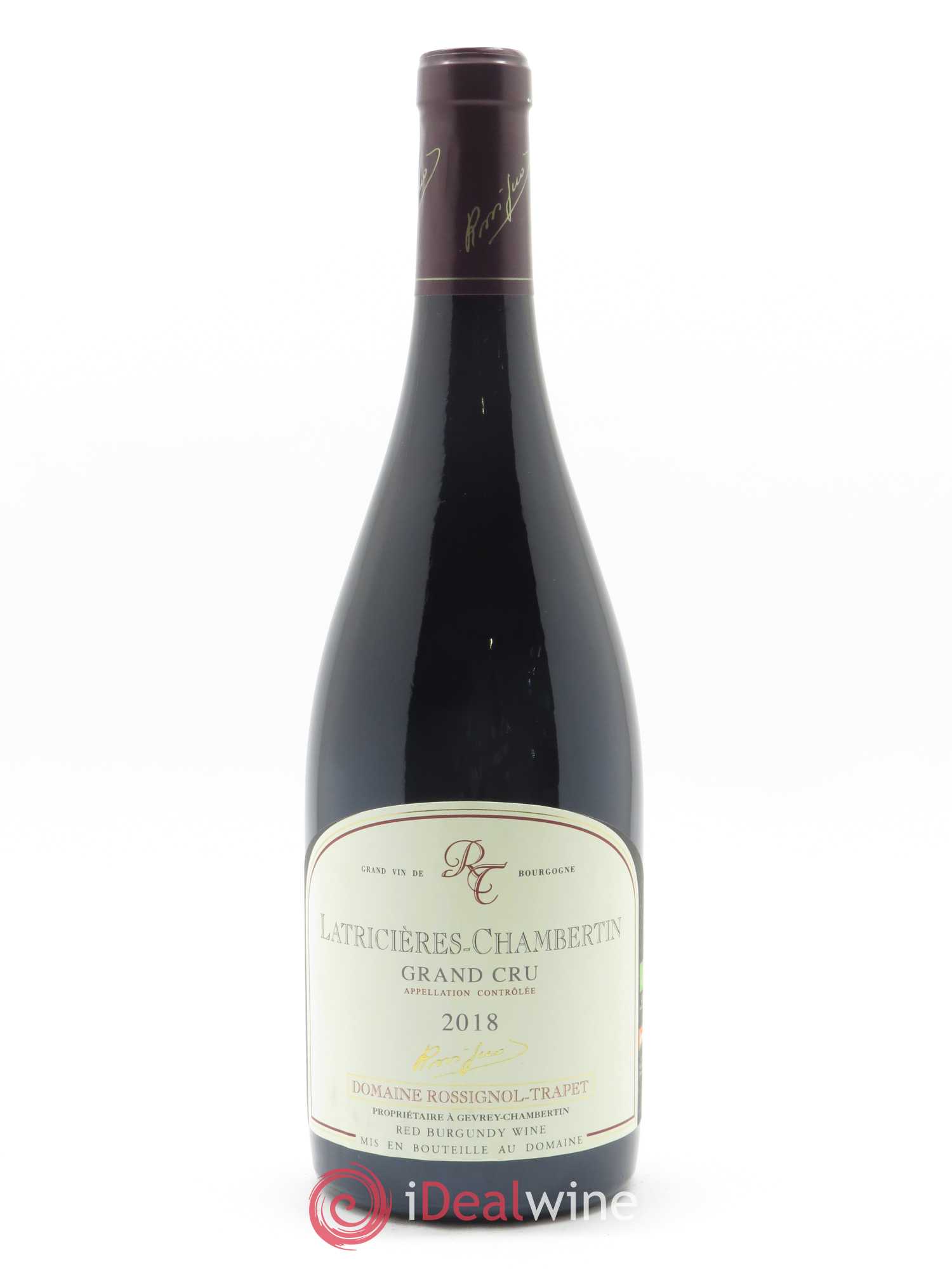 Latricières-Chambertin Grand Cru Rossignol-Trapet (Domaine) 2018 - Lot de 1 bouteille - 0